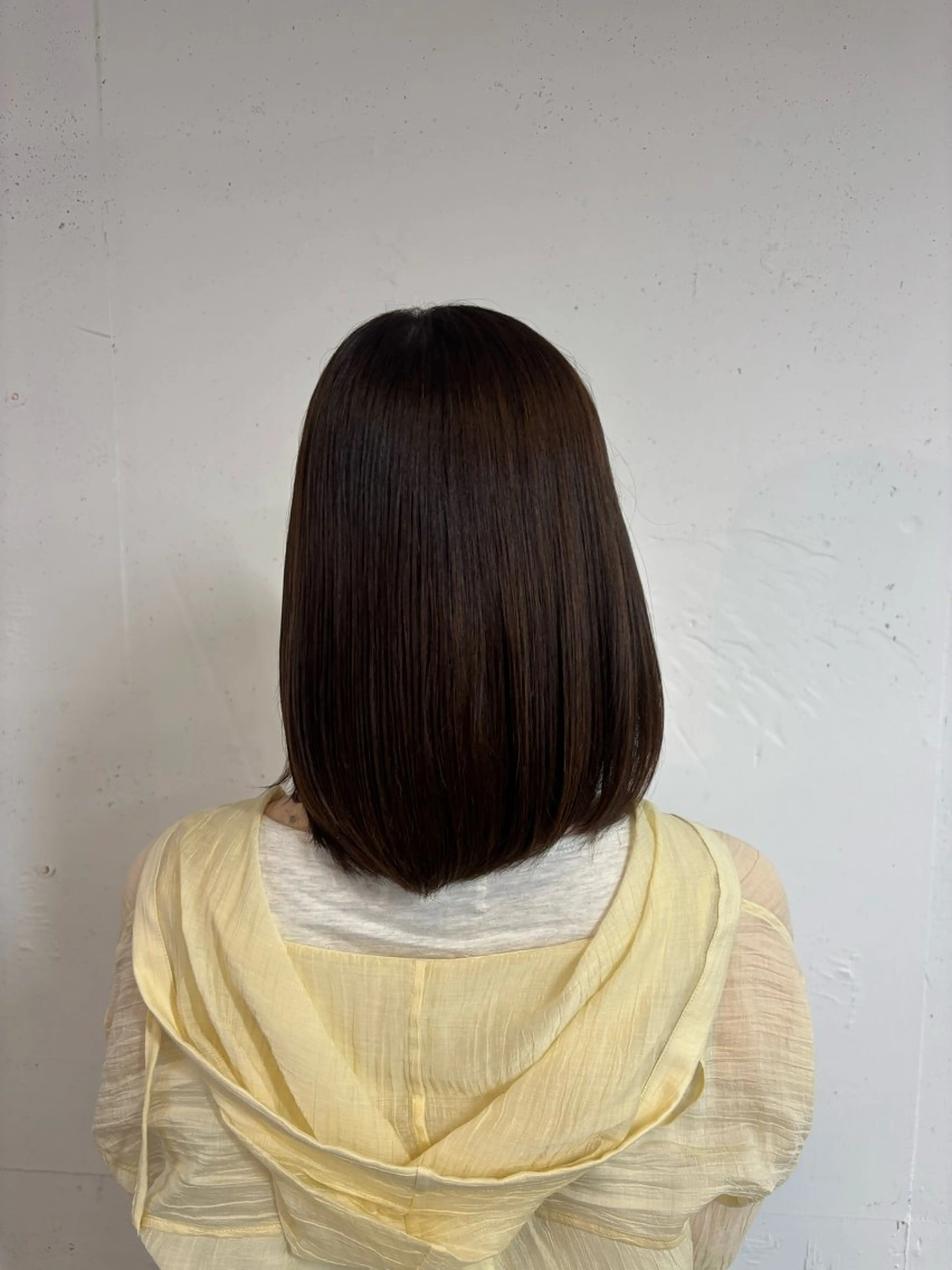 カラー ブラウンカラー 六信 咲希のヘアスタイル