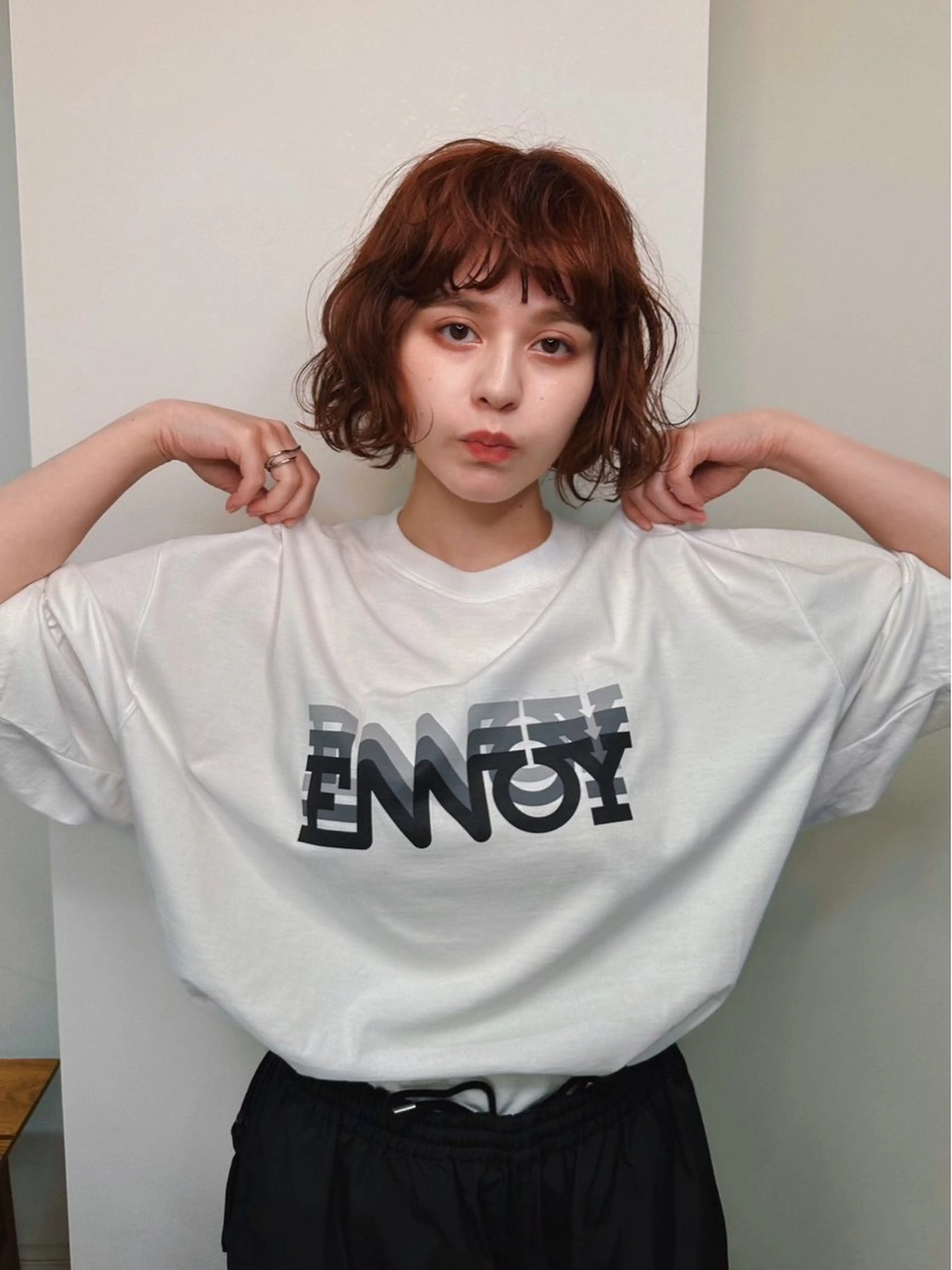 ショート カラー パーマ カット ヘアカラー トリートメント パーマ＊ 顔まわり似合わせのヘアスタイル