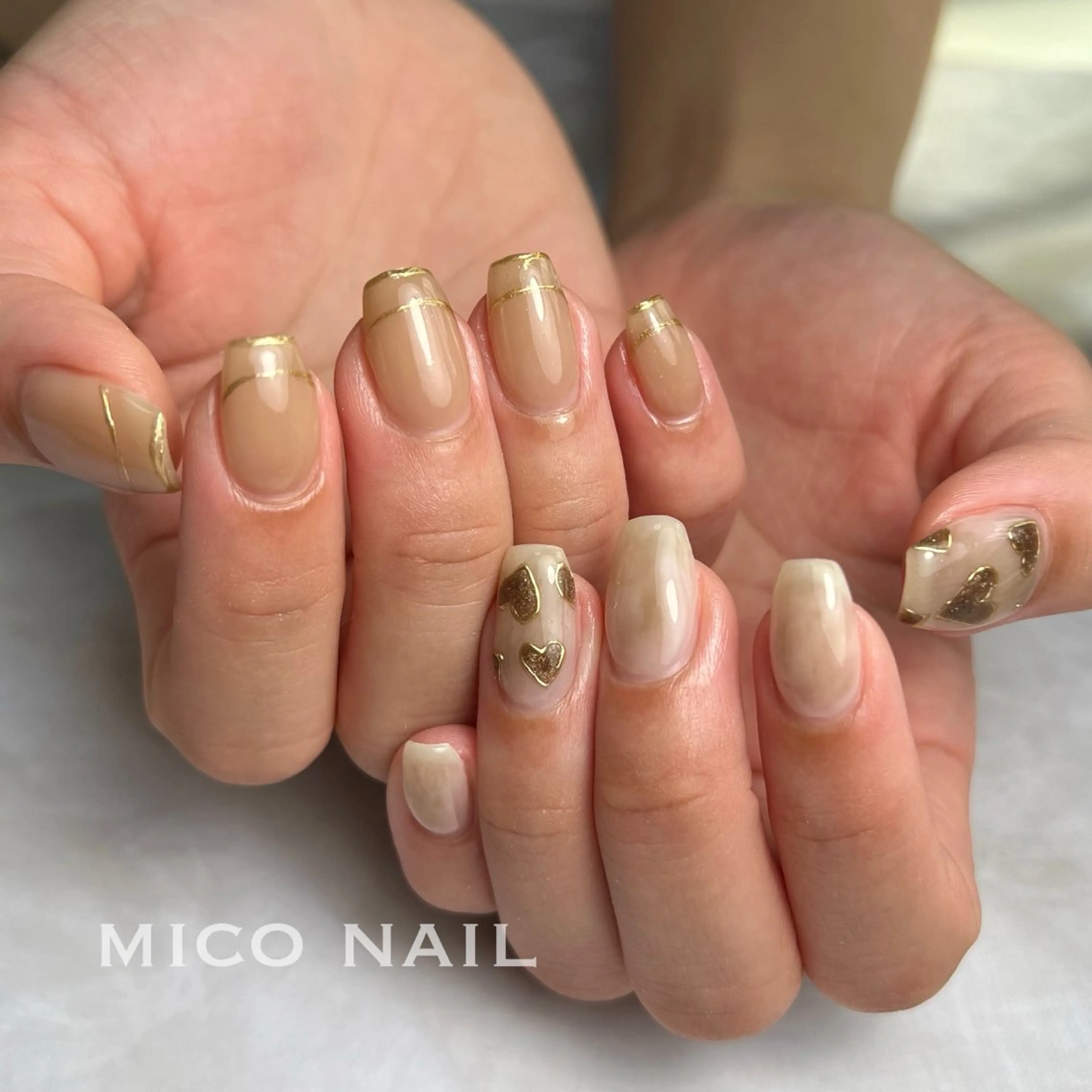 ネイル ハンドネイル mico nailのネイルデザイン