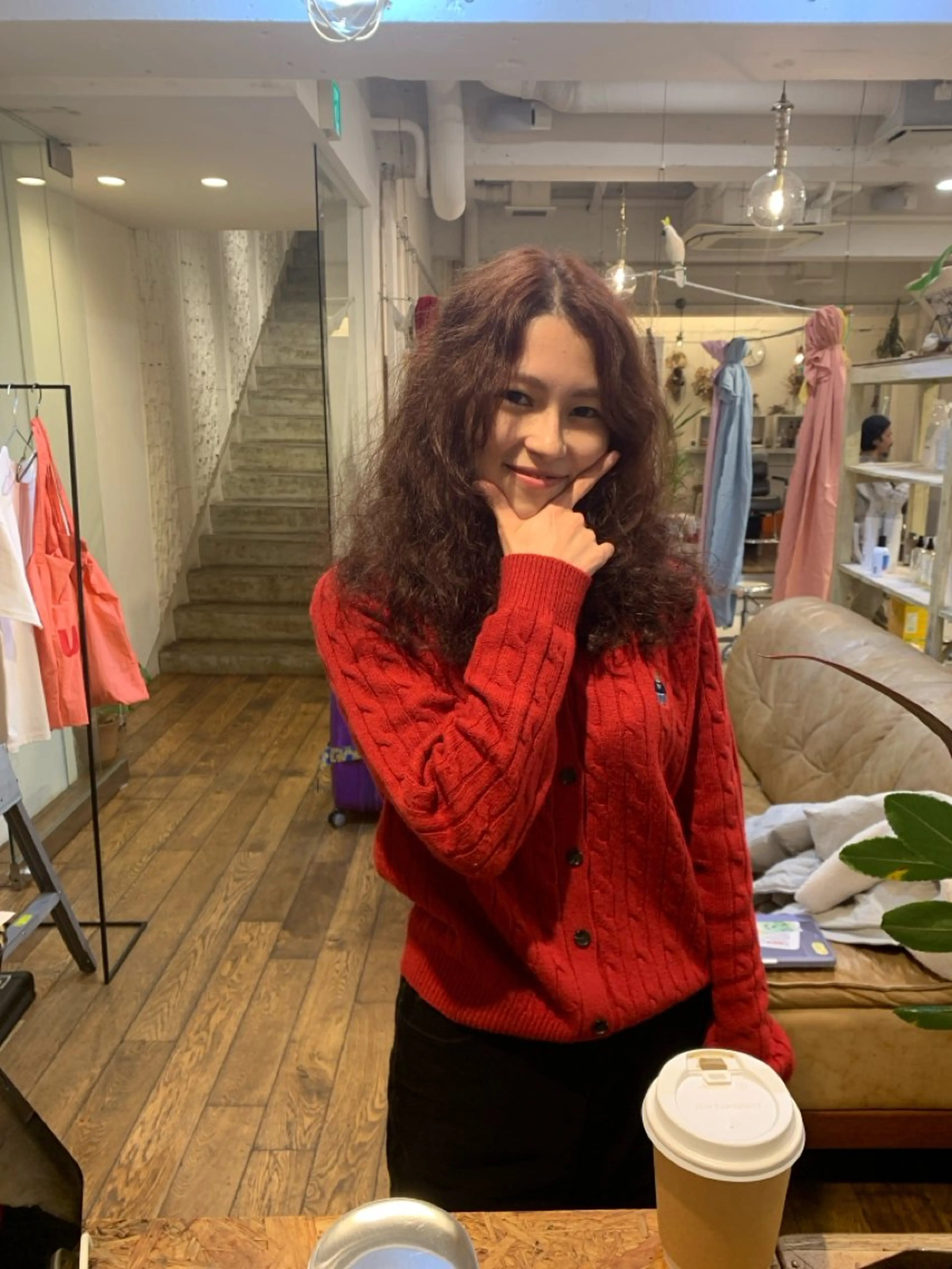 ミディアム パーマ 【takk】 ナカヤママサヨシのヘアスタイル