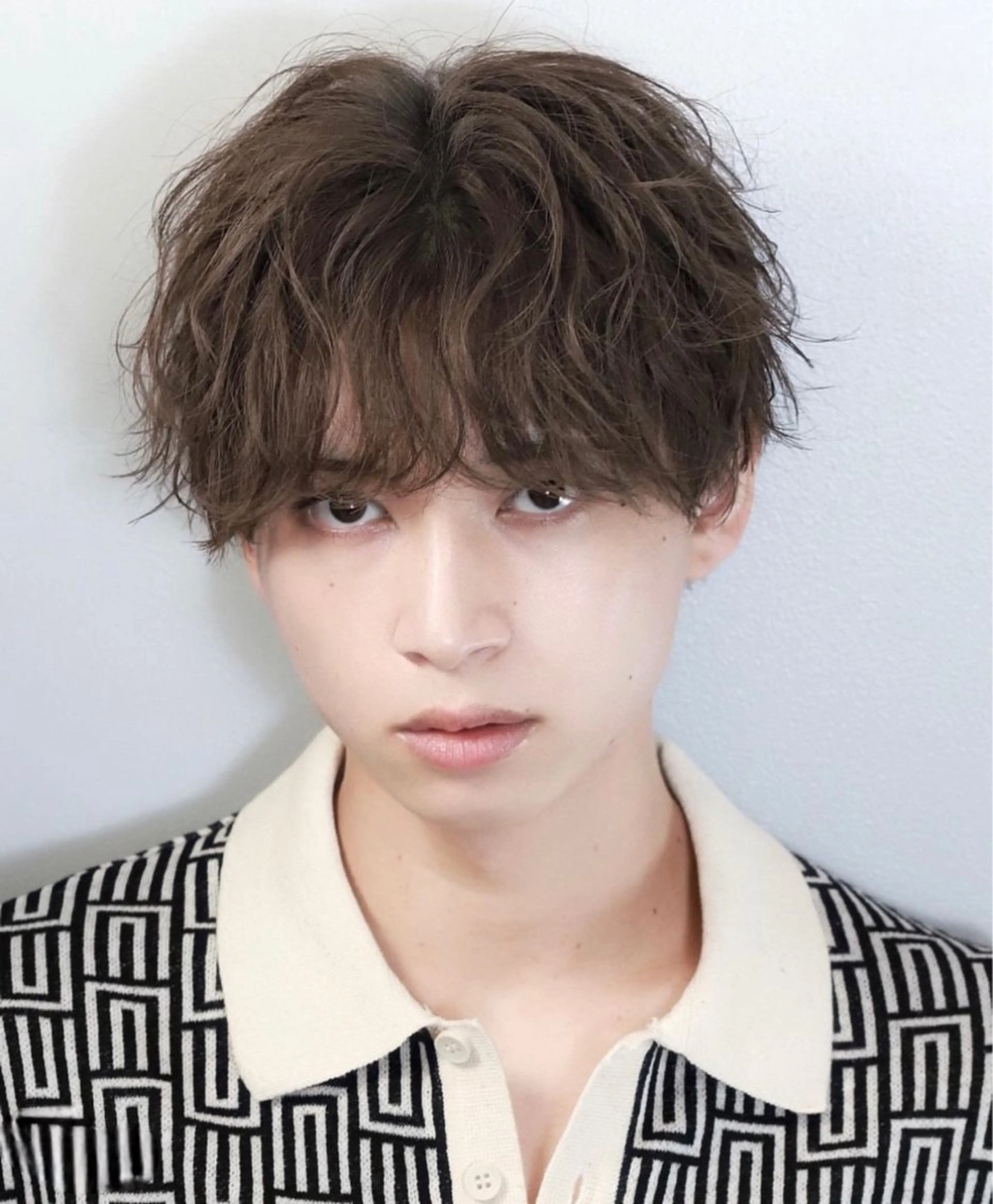 メンズ ヘアカラー 梅田メンズカット 縮毛矯正中尾のヘアスタイル
