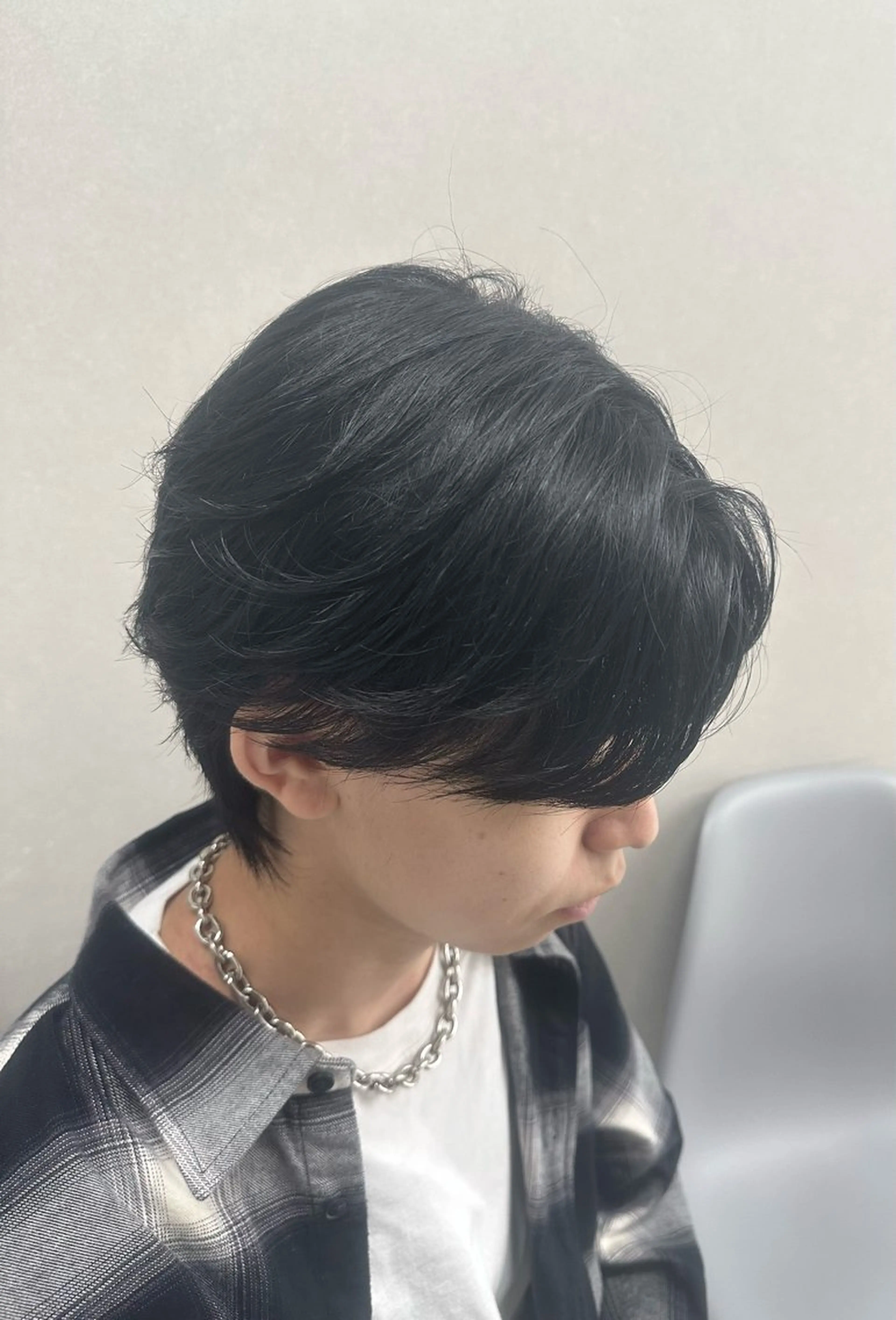 メンズ カット ニュアンス/フェザー /ウルフ/伶馬のヘアスタイル