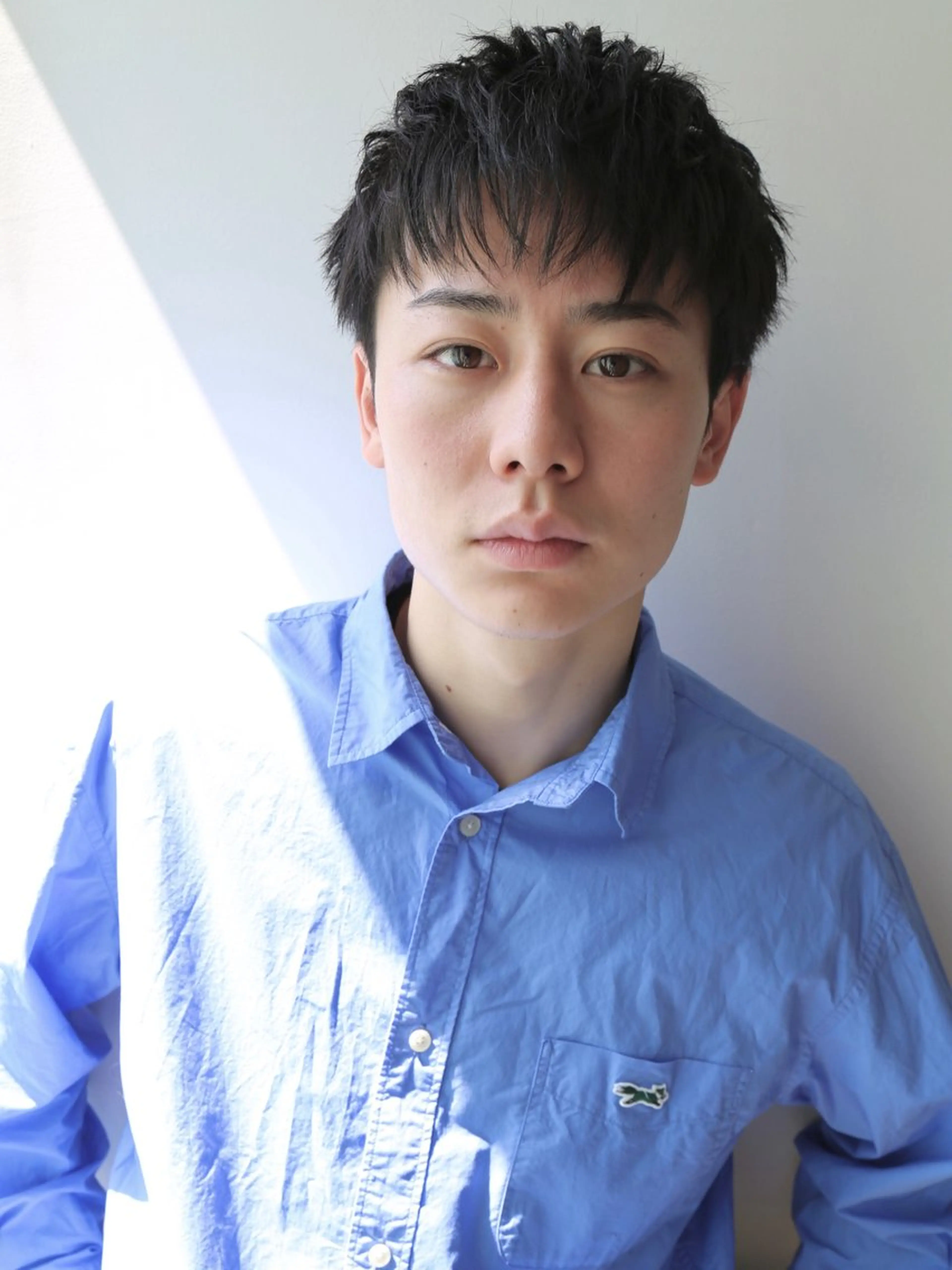 パーマ メンズ カット パーマ 増渕 駿介のヘアスタイル