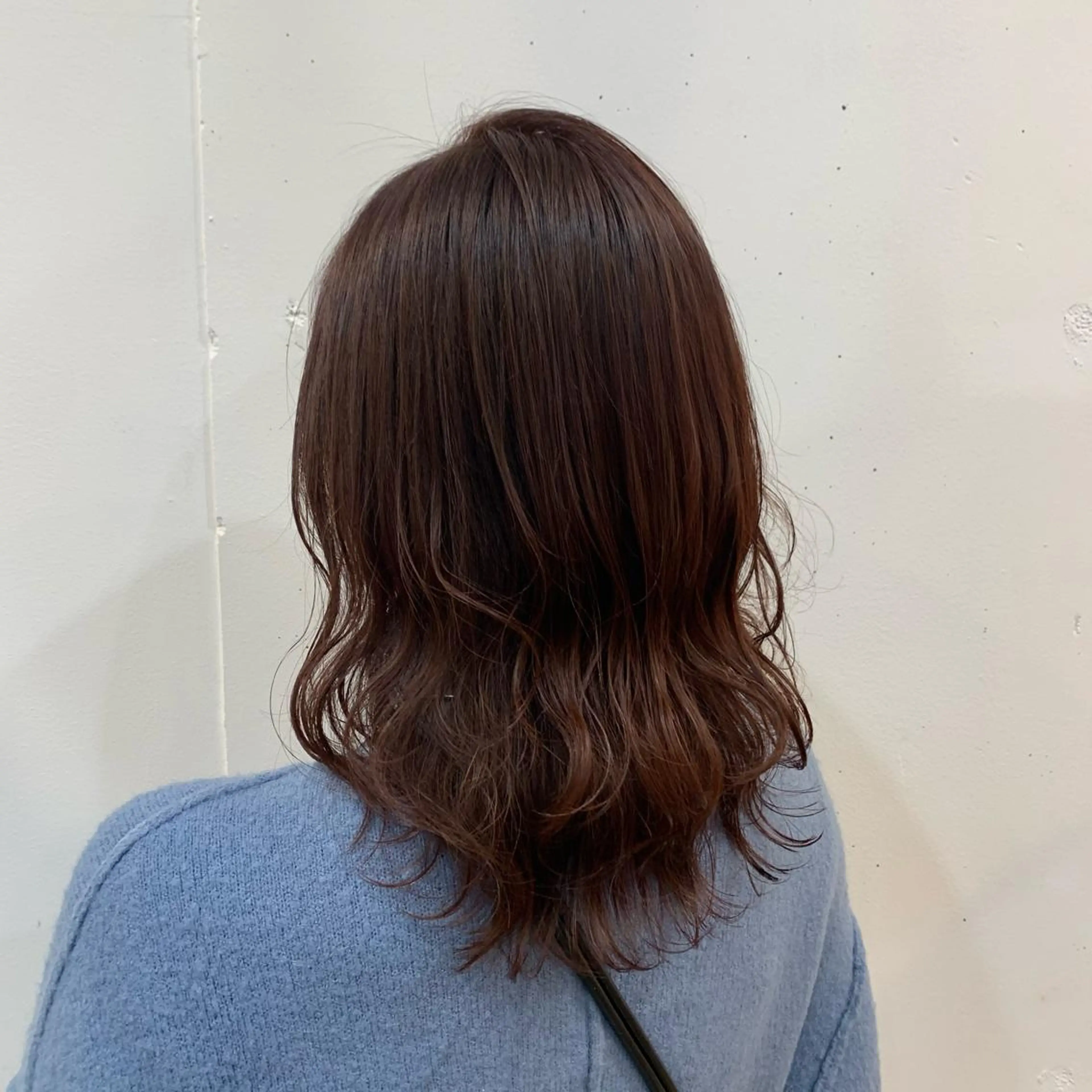 ミディアム カラー まろやかカラー🤎 みなとまほのヘアスタイル