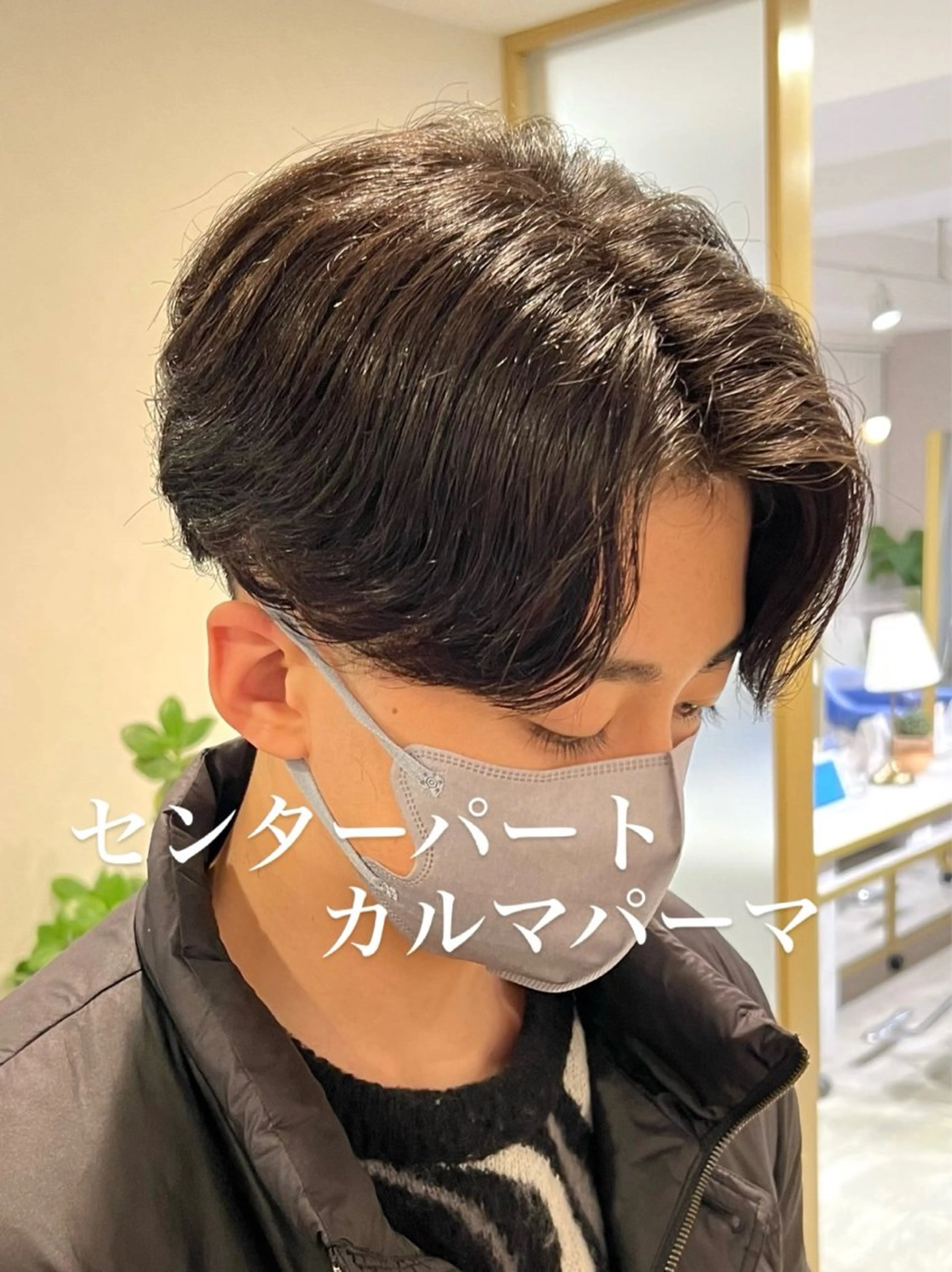 ショート パーマ メンズ men’s salon NOA solte. 【メンズサロン ノアソルテ】所属・メンズパーマ職人 加藤 弘貴のヘアスタイル