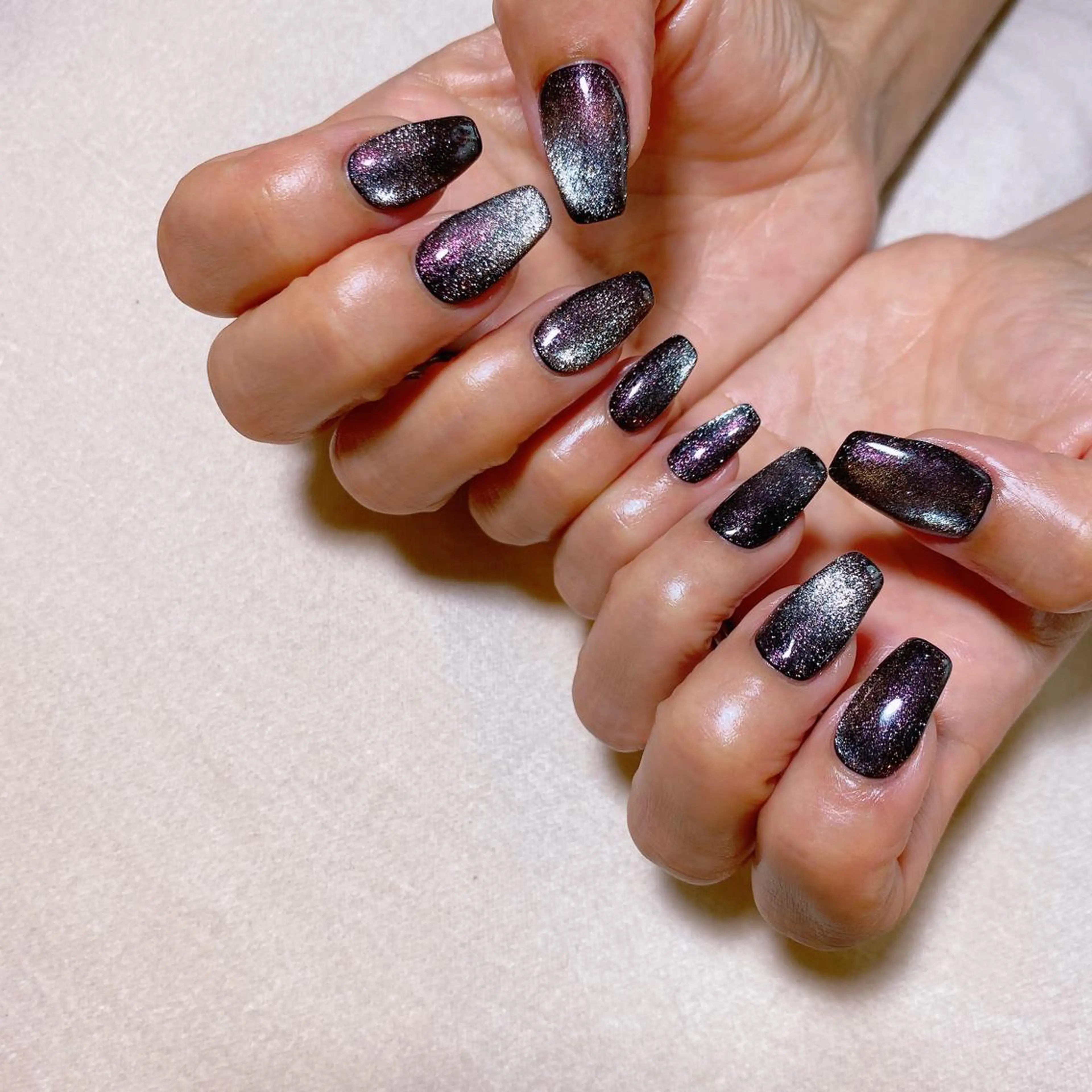 ネイル マグネットネイル ハンドネイル Nail Room Bellisのネイルデザイン