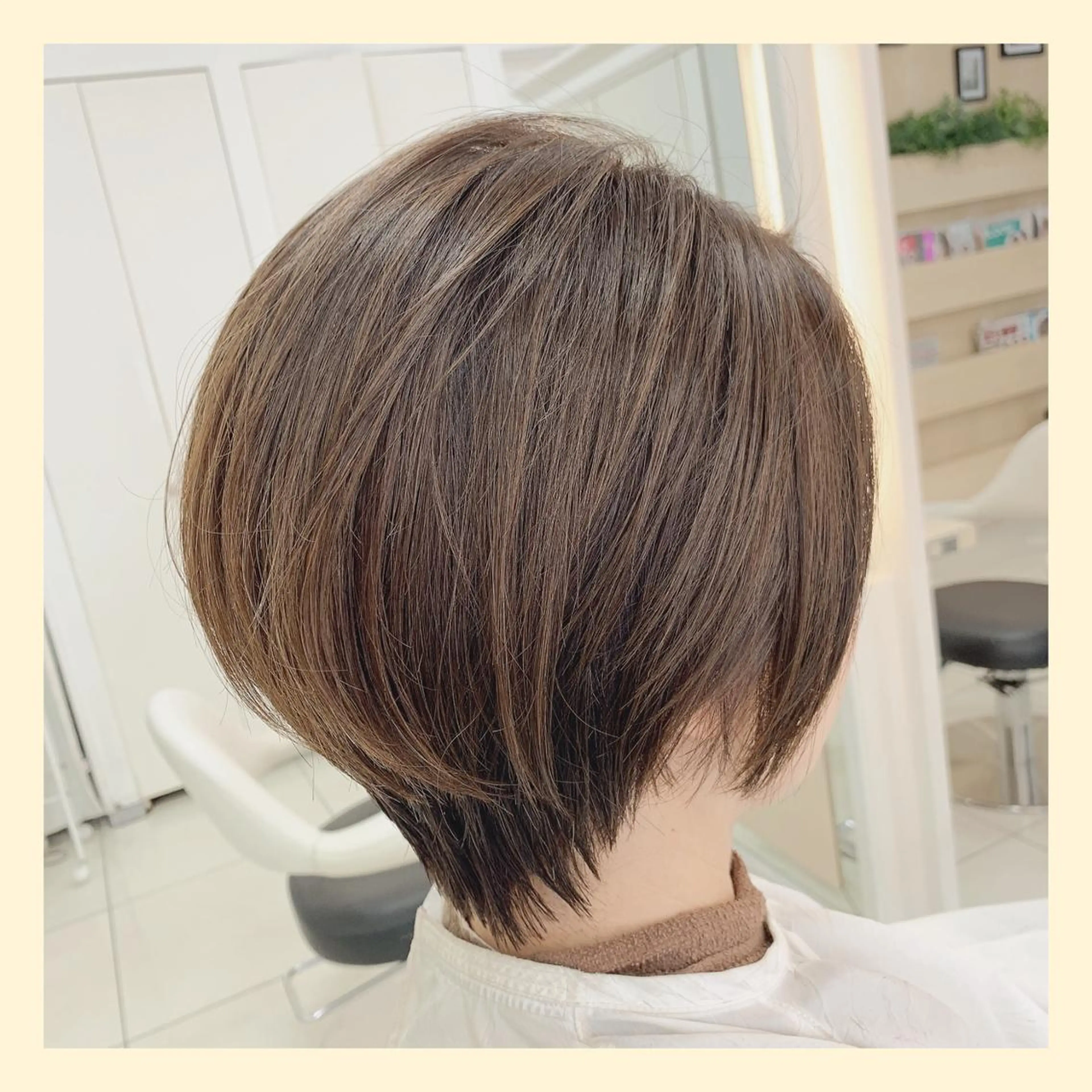 ショート 大澤 碧のヘアスタイル