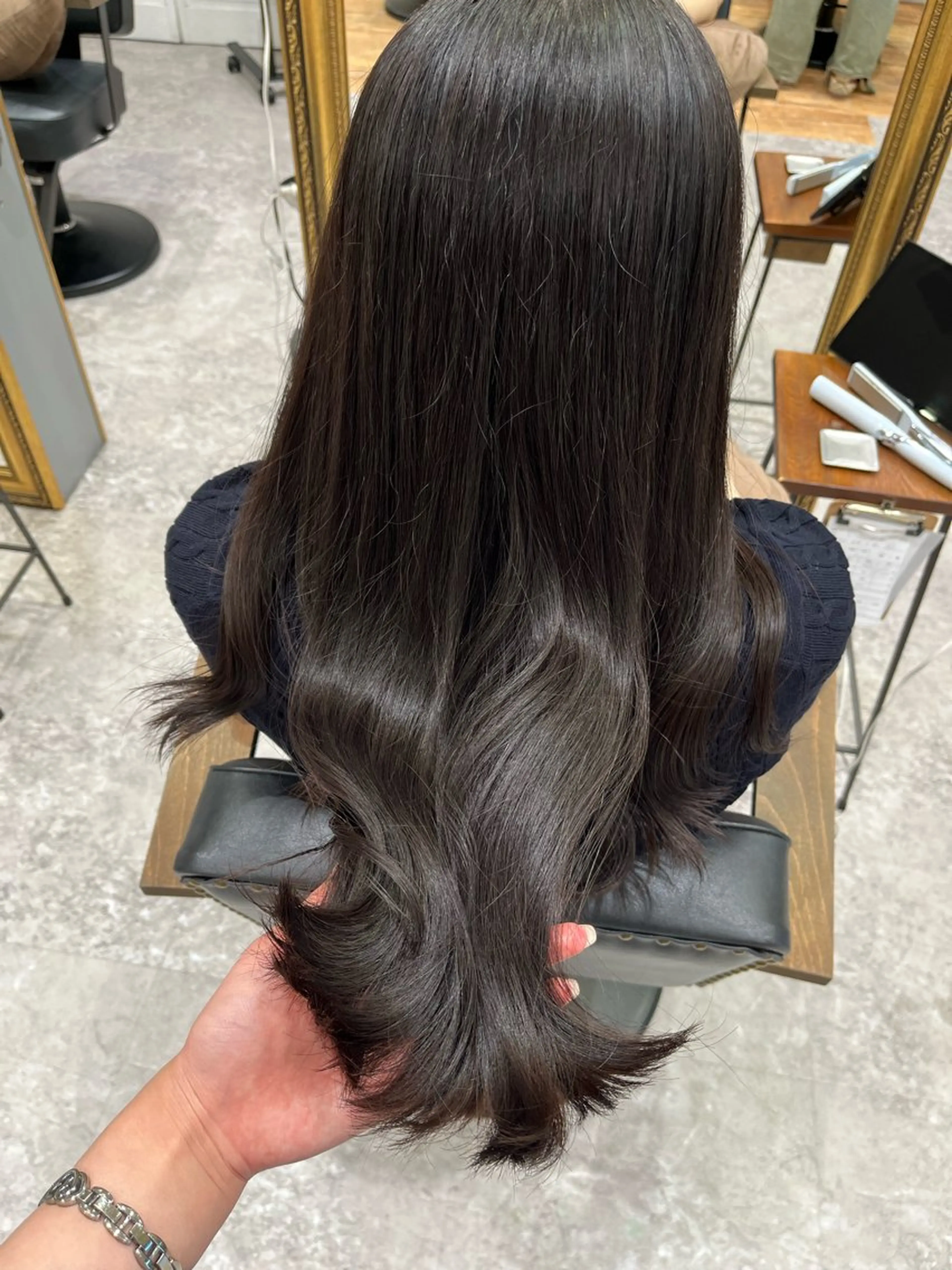 ロング トリートメント 透明感カラー/モデル 募集/🎀MAI🎀のヘアスタイル