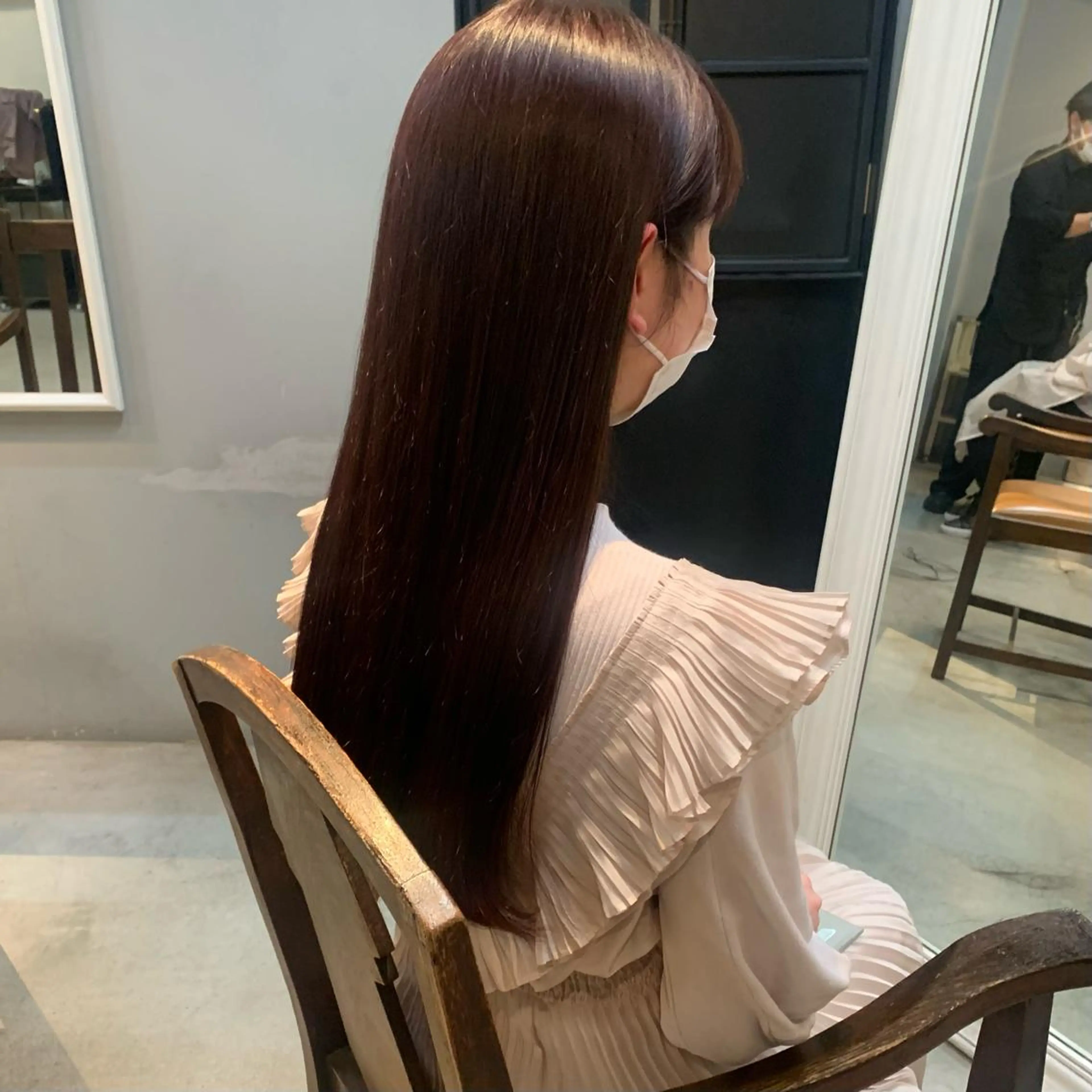 ロング カラー room3 なおこのヘアスタイル
