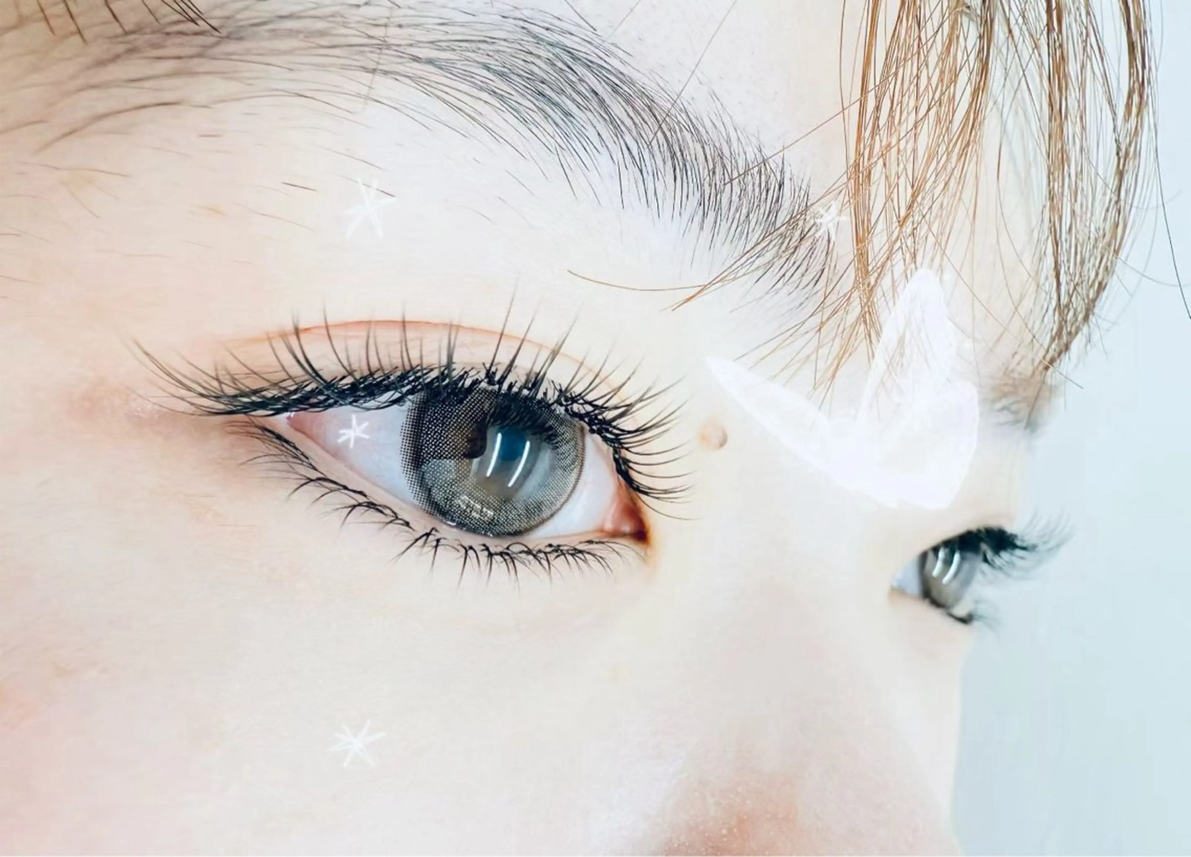 新人コースフラットラッシュ　100本+ 下30本　コーティング付きの写真