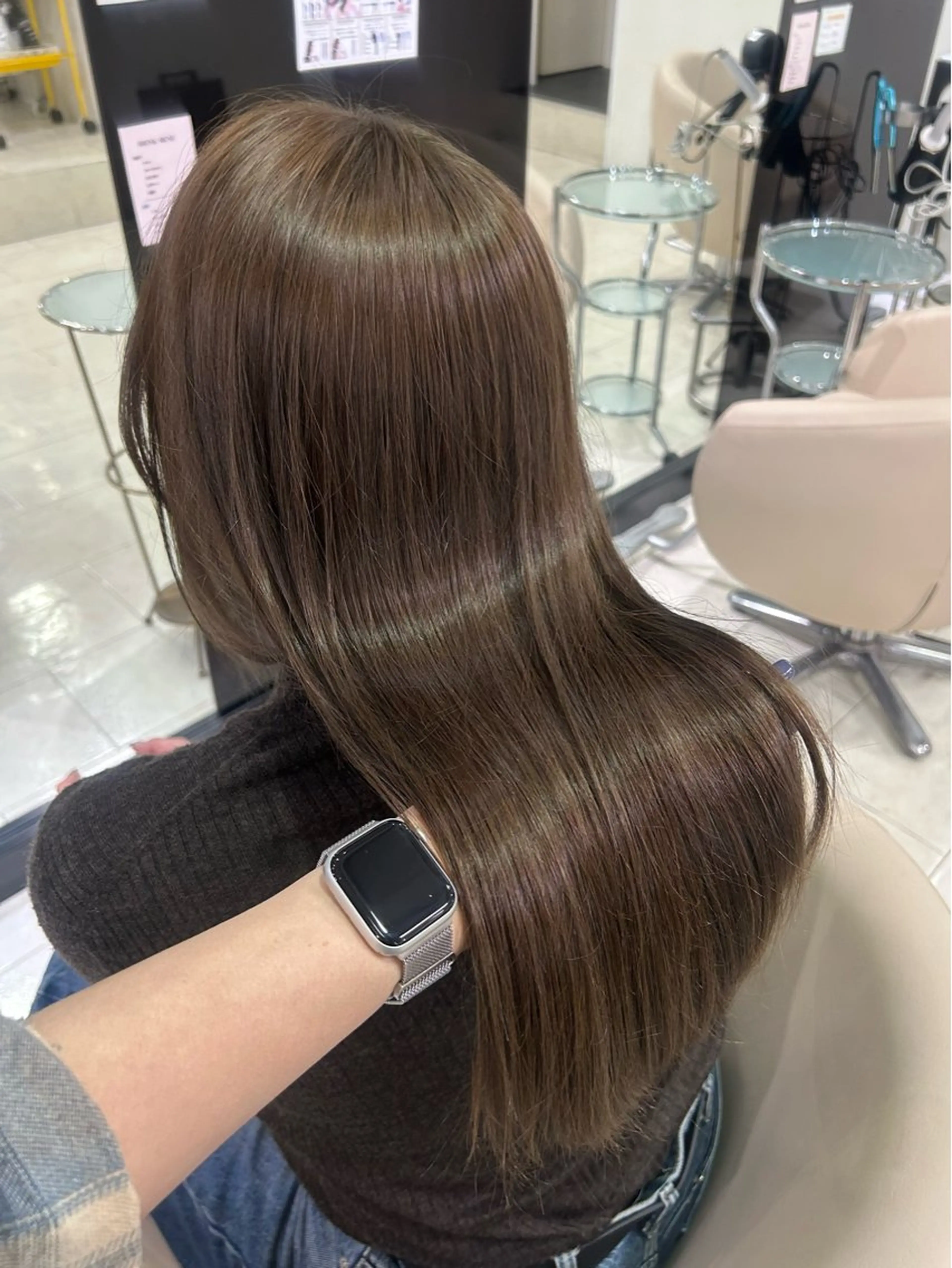 ロング カラー ヘアカラー QUEEN'S GARDEN by kｰtwo shinsaibashi所属・肌馴染みバツグン/ 透明感カラー　さつきのヘアスタイル