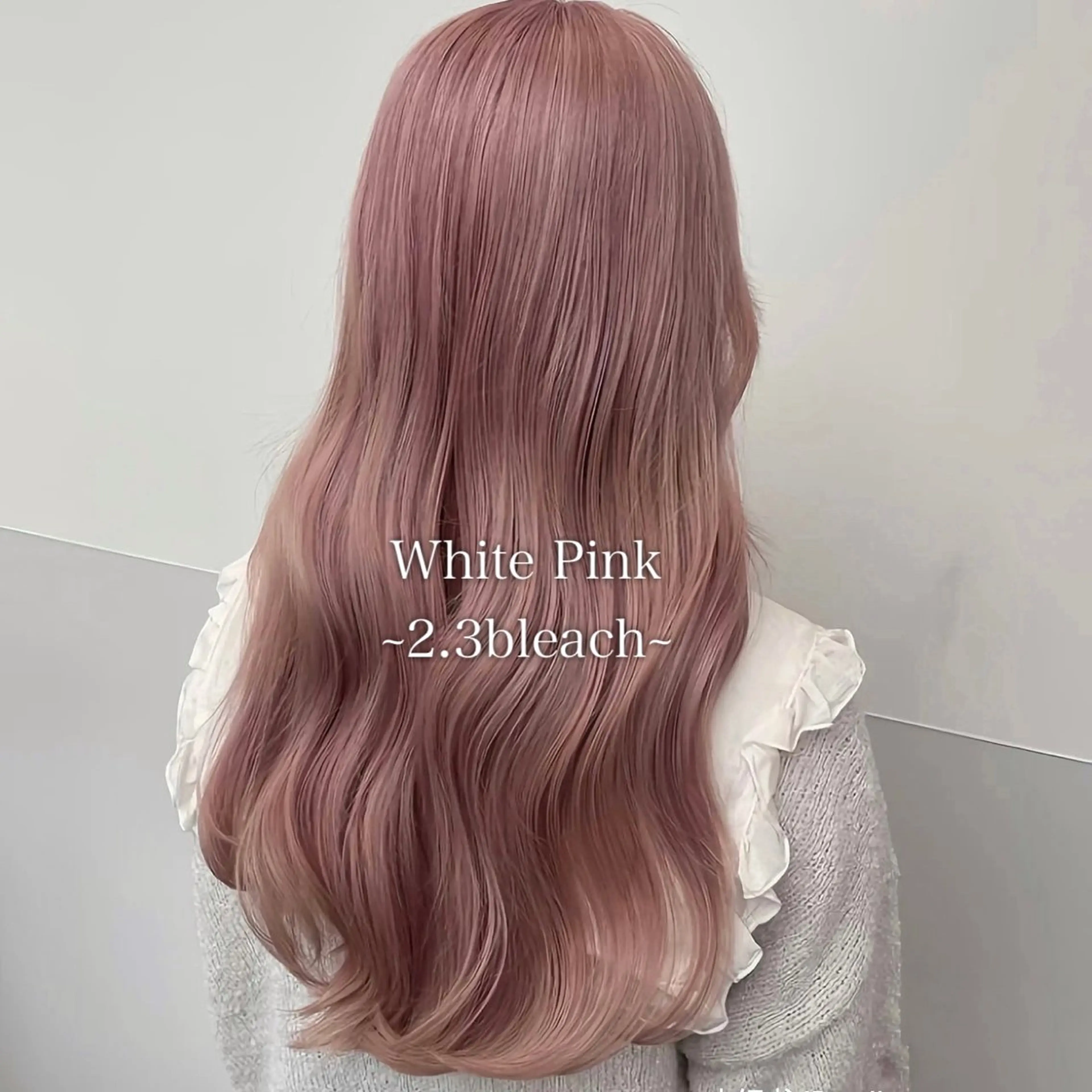 ミディアム カラー ヘアカラー トリートメント THESALONS所属・🤍ブリーチカラー /寄田龍樹🤍のヘアスタイル