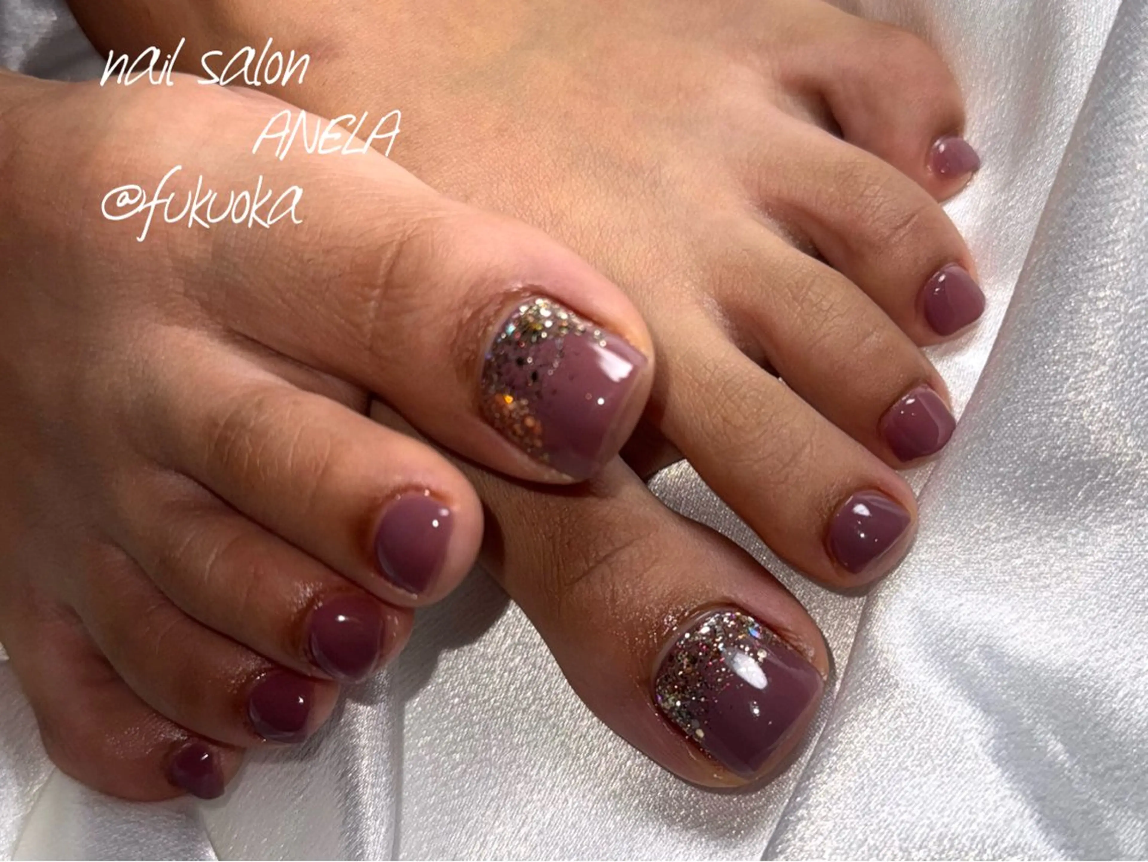 ネイル フットネイル フットネイル nail salon ANELA所属・nail salon ANELA mayaのネイルデザイン