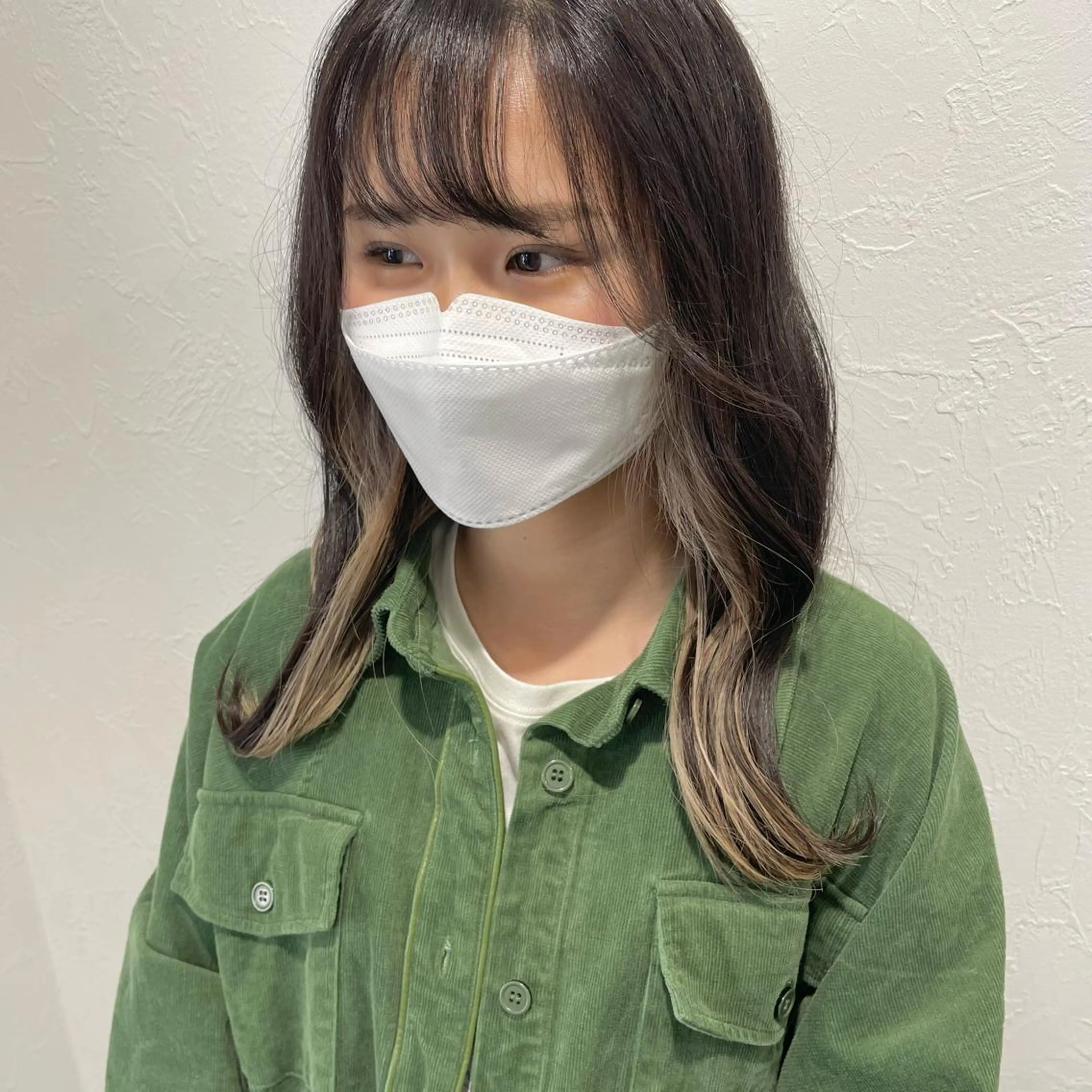 ロング カラー インナーカラー IwAsh  大和駅店所属・shiho .のヘアスタイル