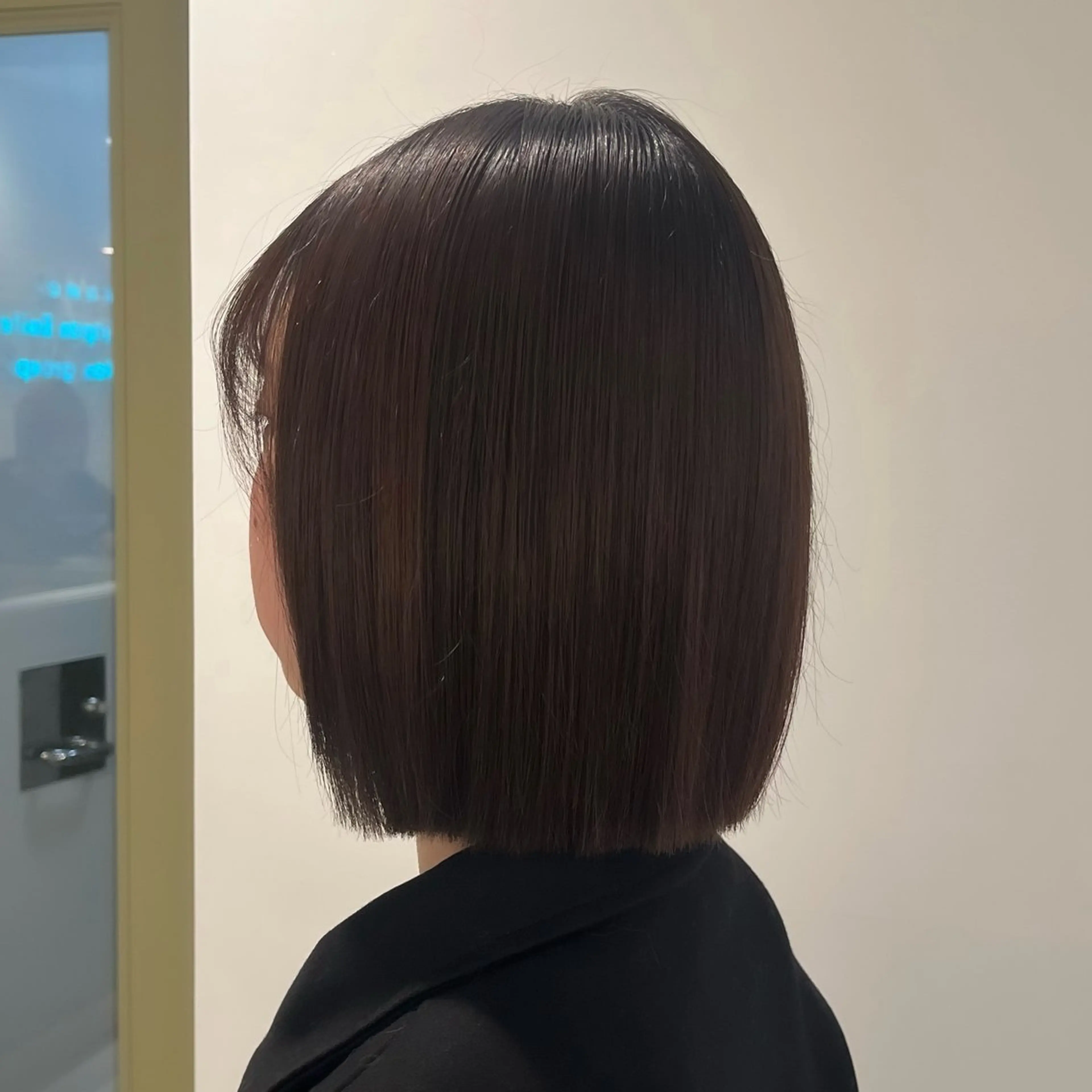 🤍ボブカット+ブリーチなしワンカラー🤍【新規限定‼️】補足説明お読みください☑の写真