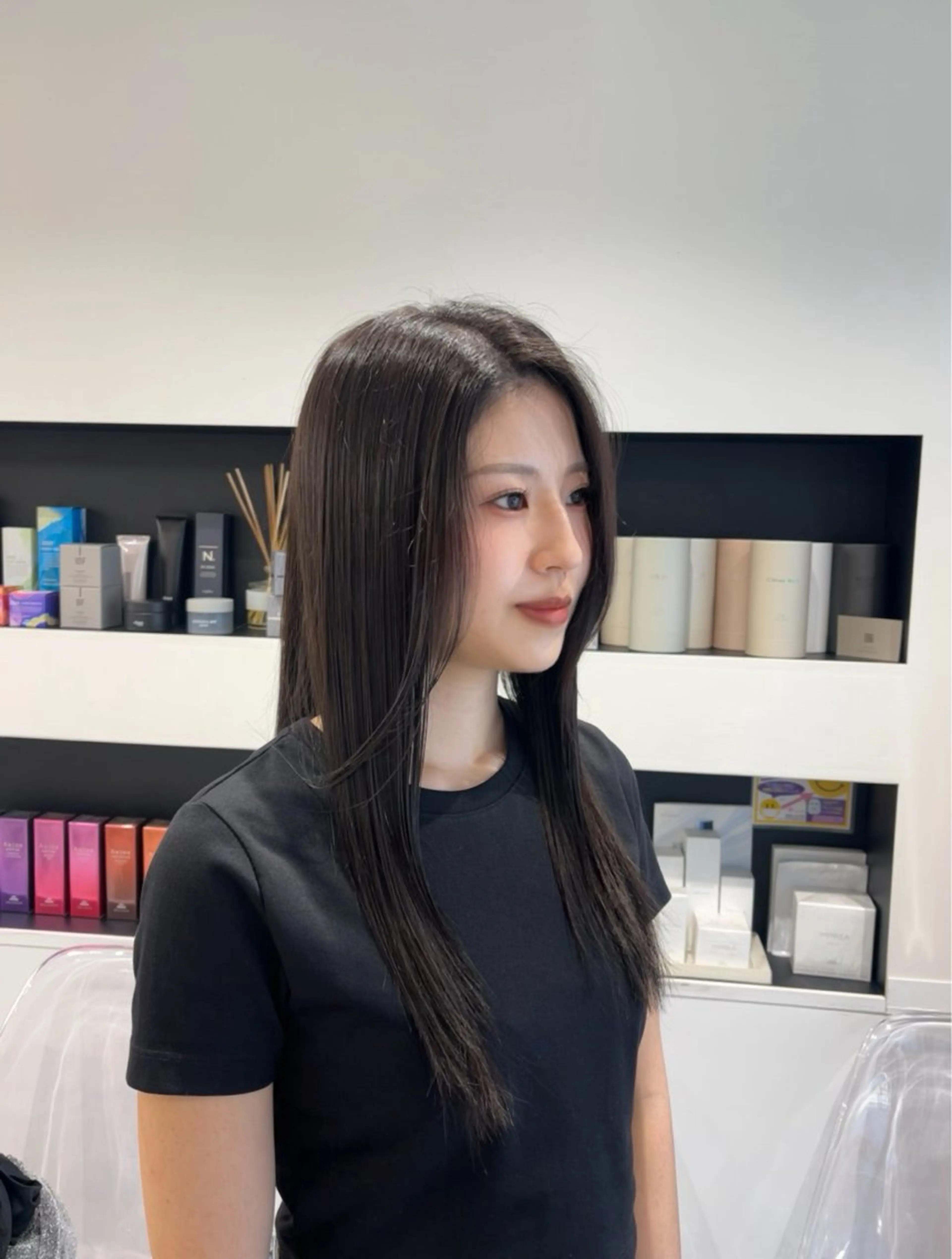 ロング カラー トレンドスタイル SAE🖤✨のヘアスタイル