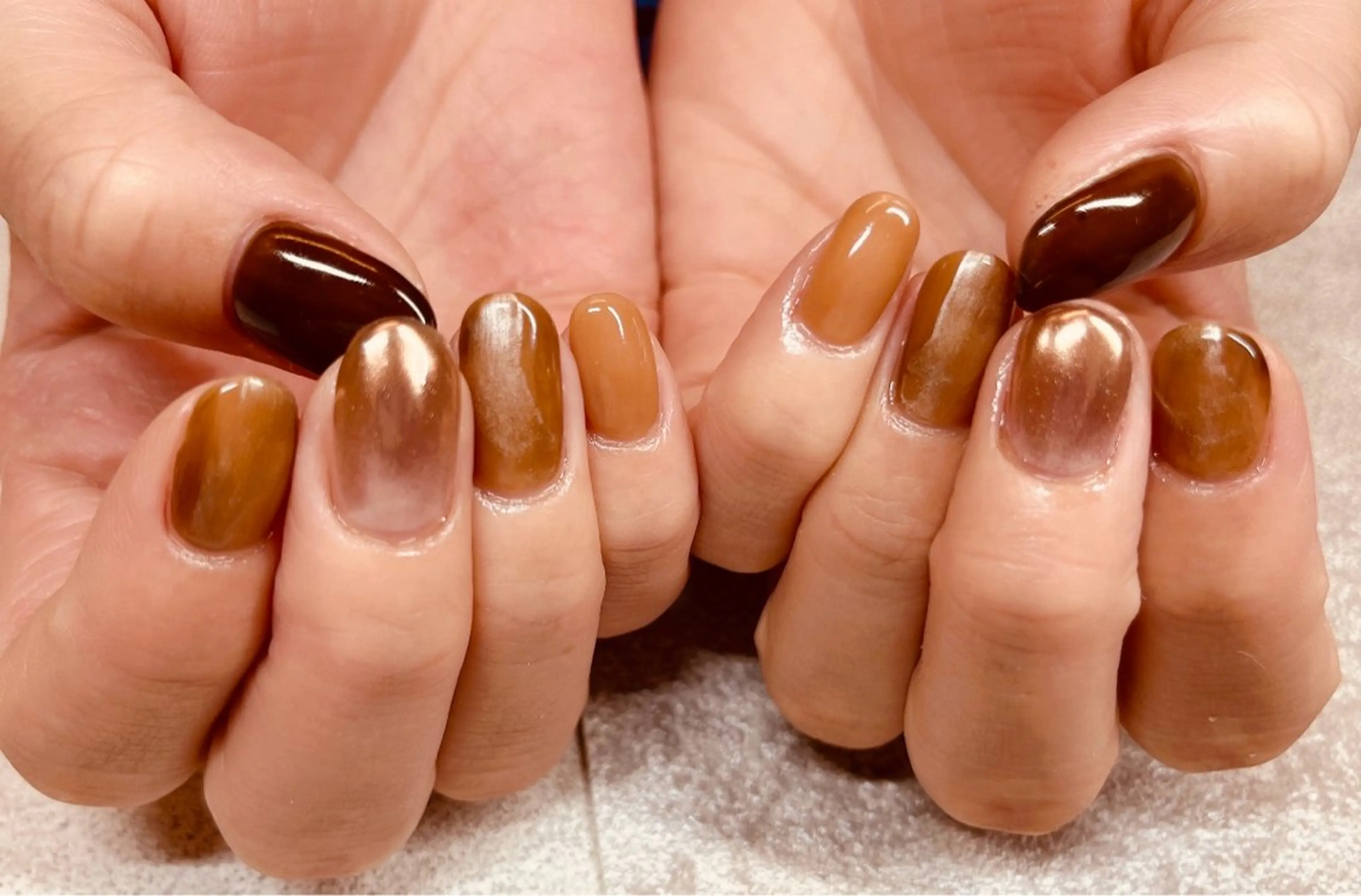 ネイル ハンドネイル LOVE NAIL 💕Sonoのネイルデザイン