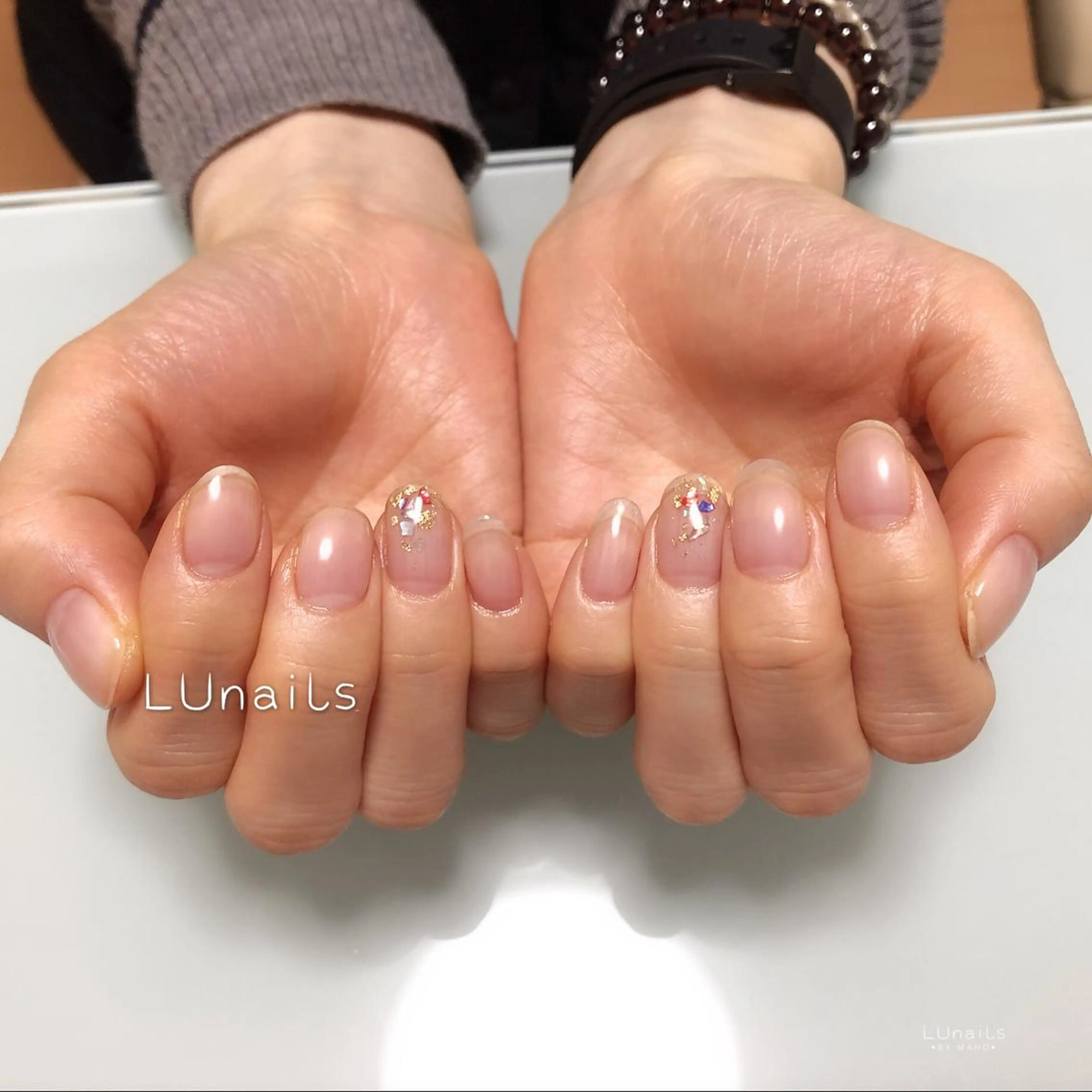 ネイル アートネイル ハンドネイル フットネイル LUnails MAHOのネイルデザイン
