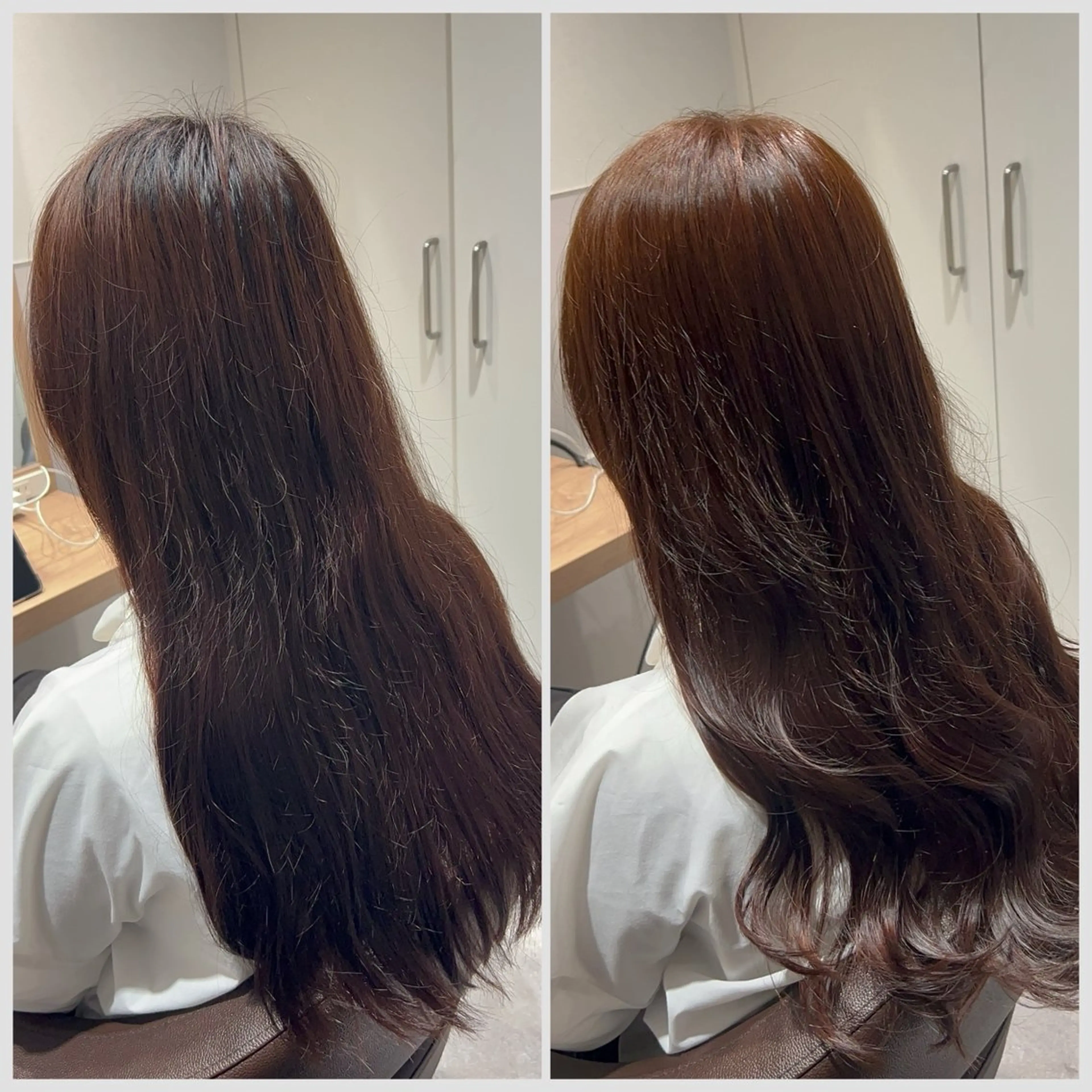 セミロング カラー SALOWIN 神戸三宮店所属・【三宮/ブリーチ なしカラー】高田祐也のヘアスタイル