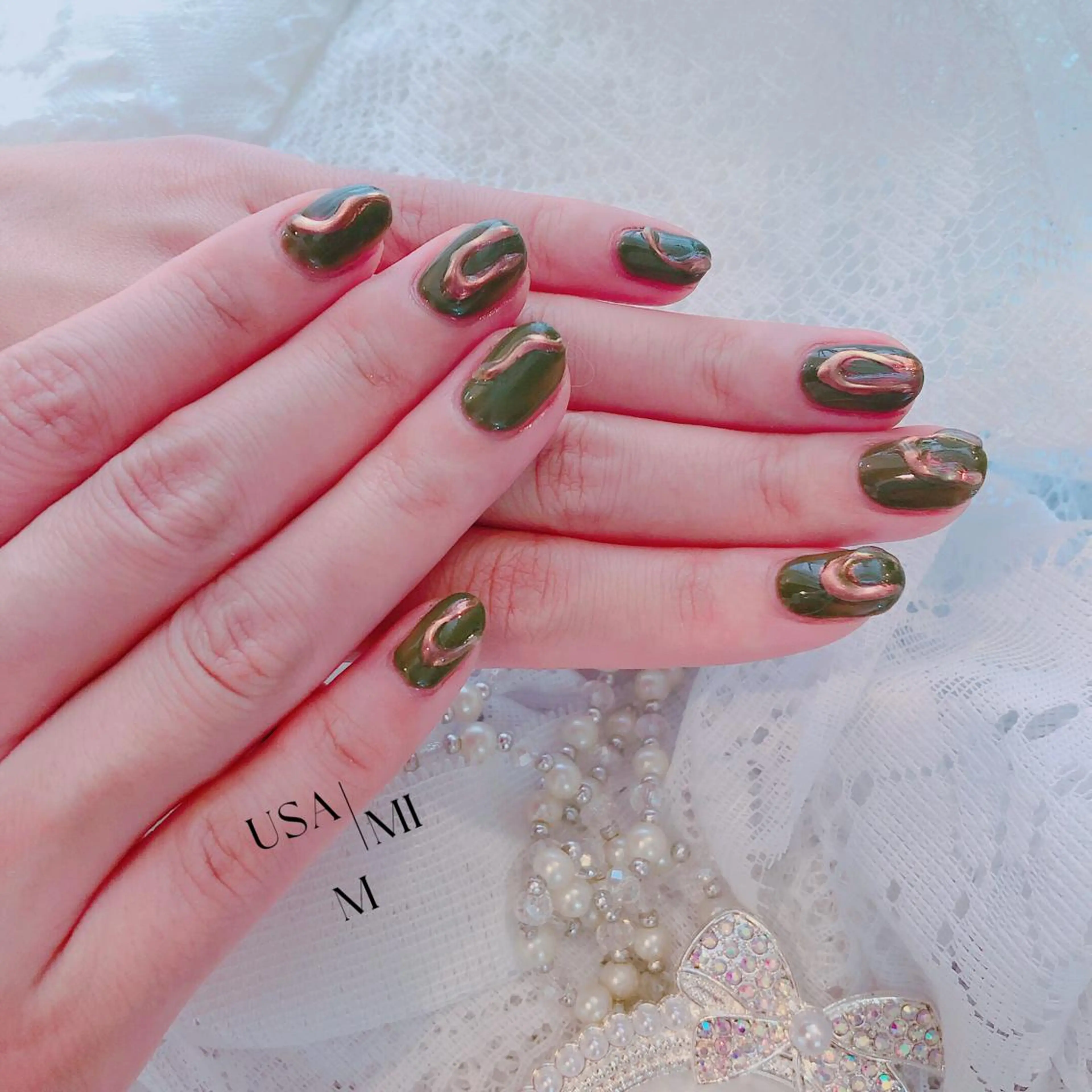 ネイル 💕🐰うさみみ🐰 💕のネイルデザイン