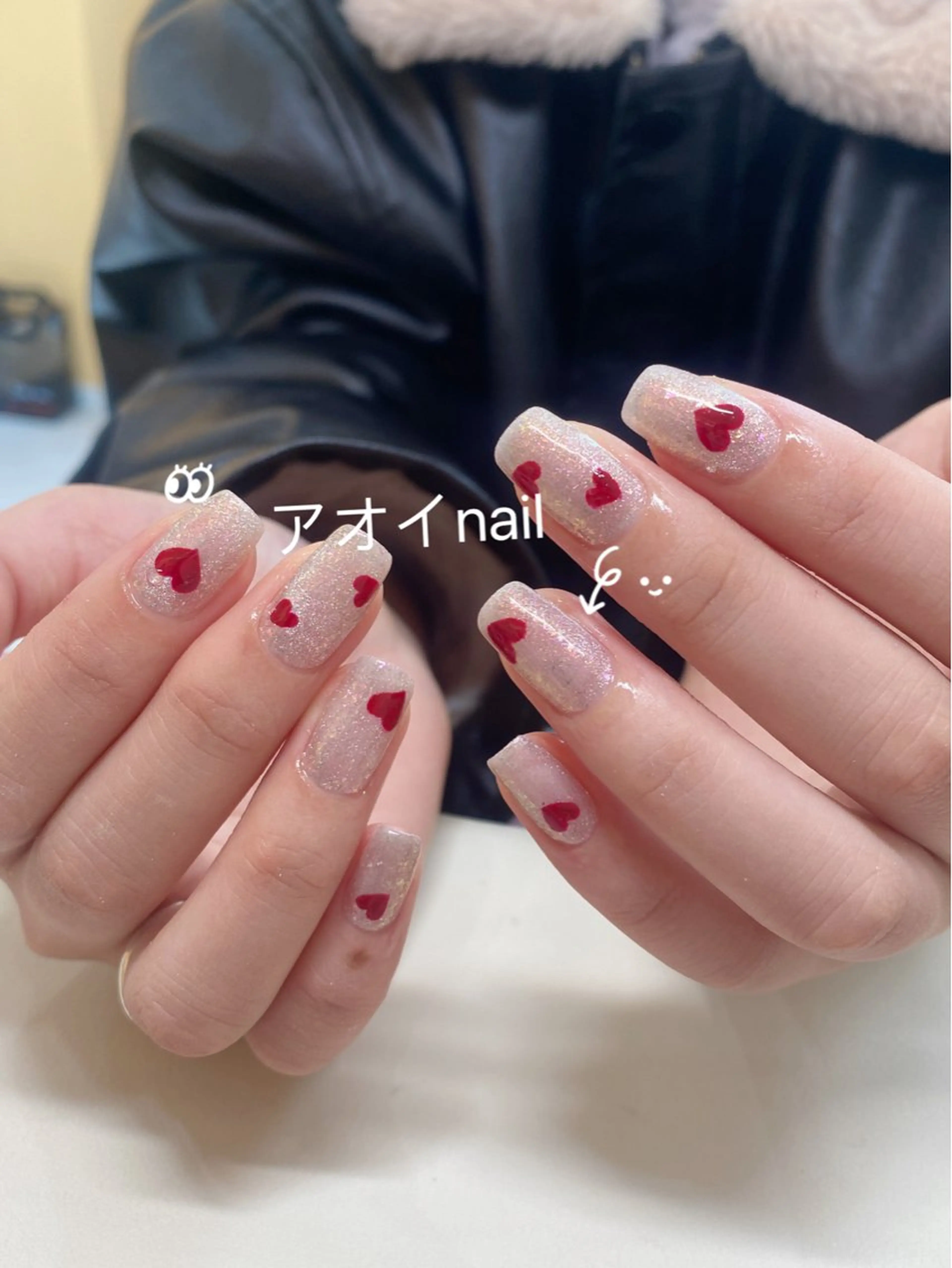 ネイル ハンドネイル ハンドケア ネイル＆アイラッシュ ∩_∩アオイのネイルデザイン