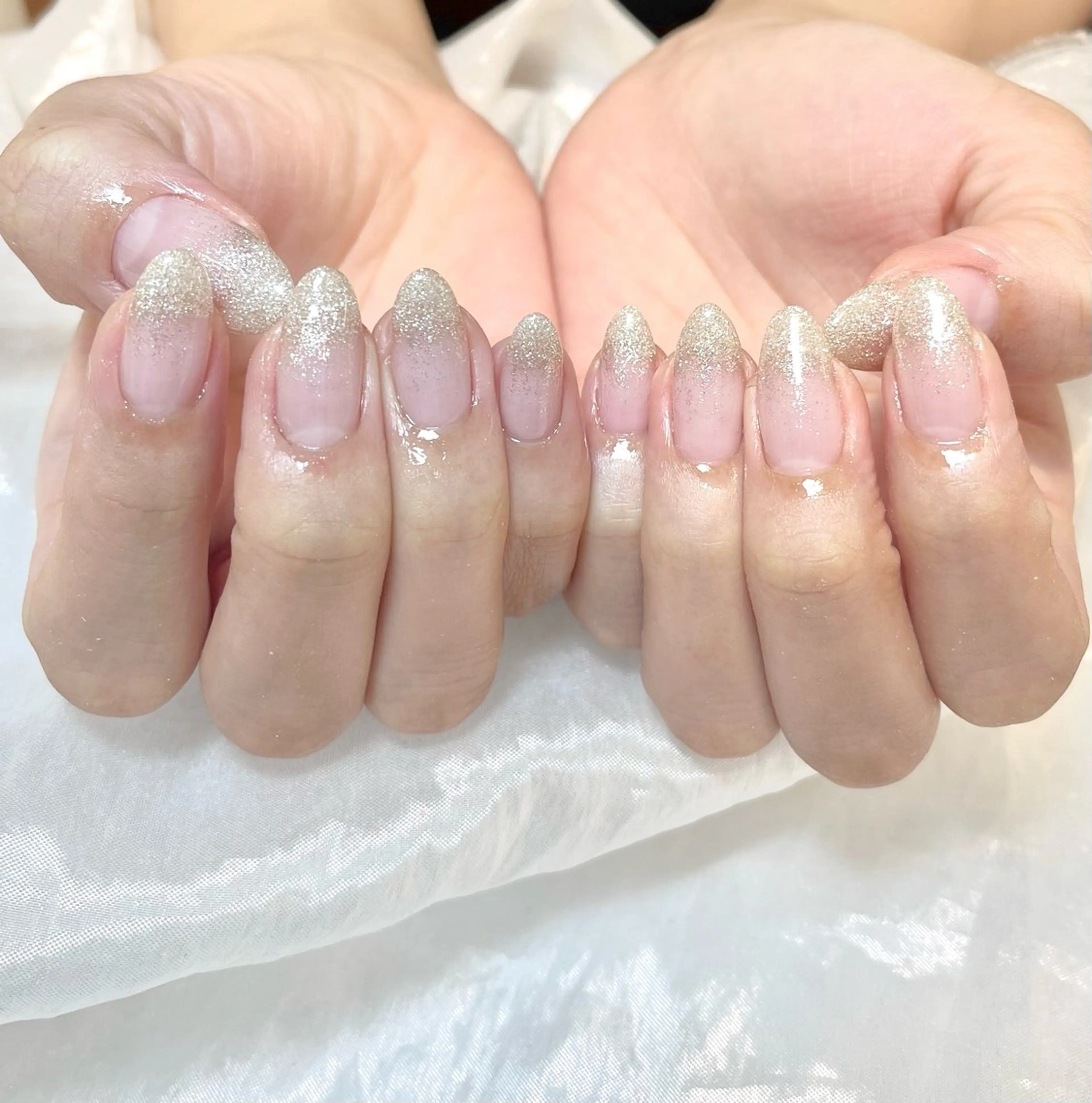 1日1名限定໒꒱ラメグラデーション【パラジェル使用】(オフあり+500円)の写真