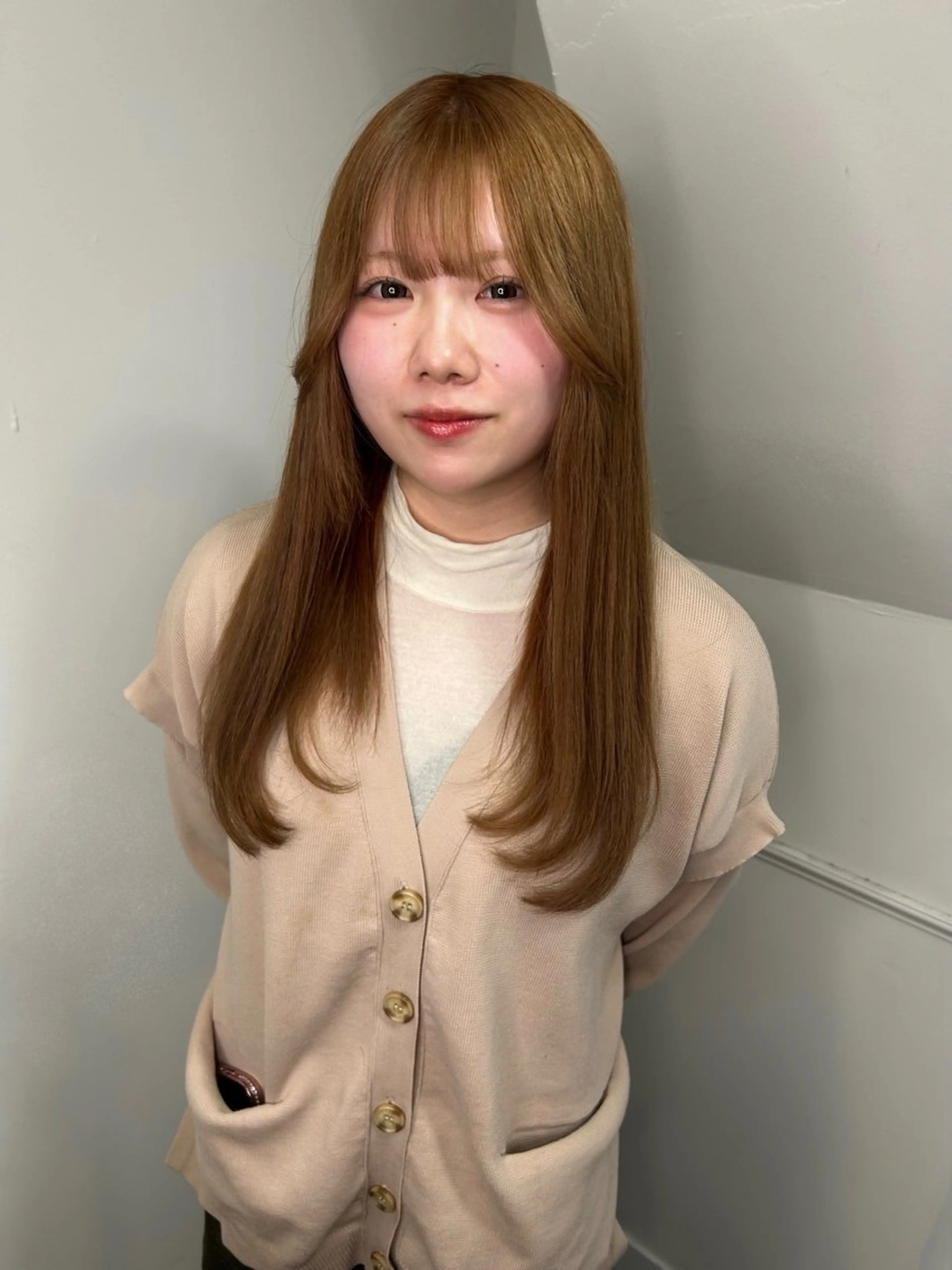 ロング カラー land所属・透明感カラー/レイヤ ー🌙Honokaのヘアスタイル