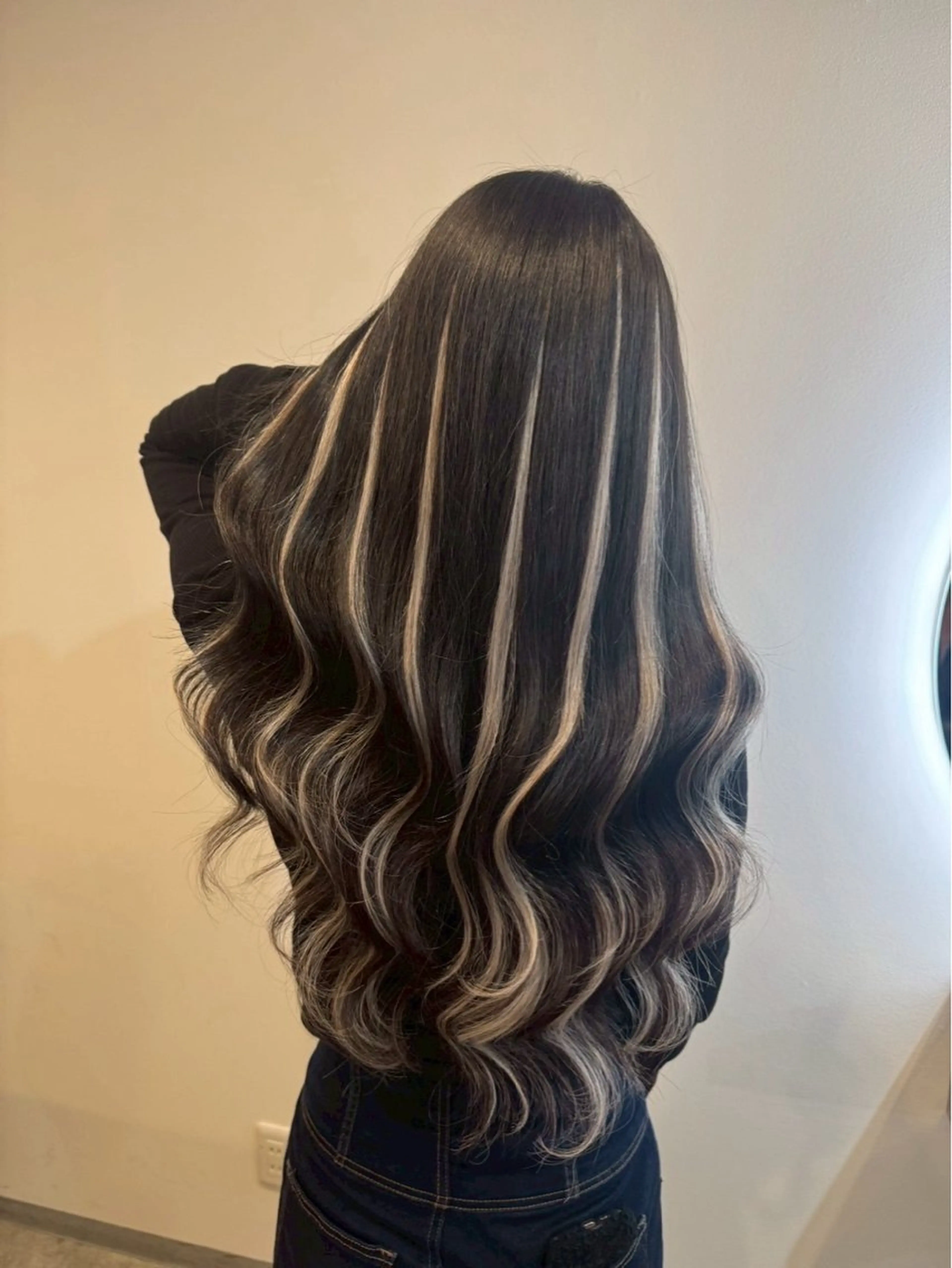 ロング エクステ MILLY【ミリー所属・SHION エクステ／ヘアセットのヘアスタイル