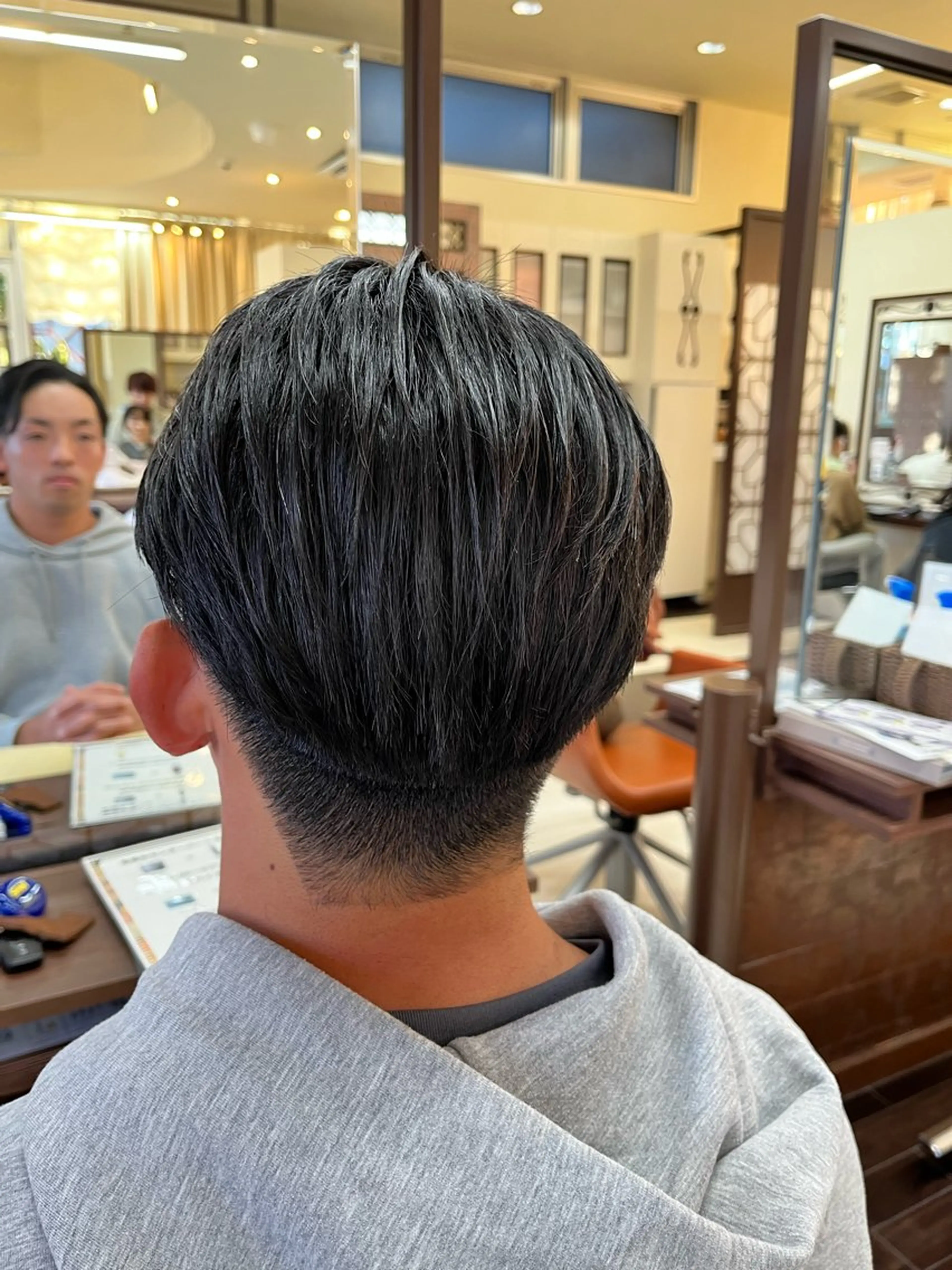 ショート パーマ メンズ メンズパーマ ニュアンスパーマ カット パーマ ヘアセット AROH  men's cut&men's perm 船橋店所属・🧊メンズ特化🧊 高木航希のヘアスタイル