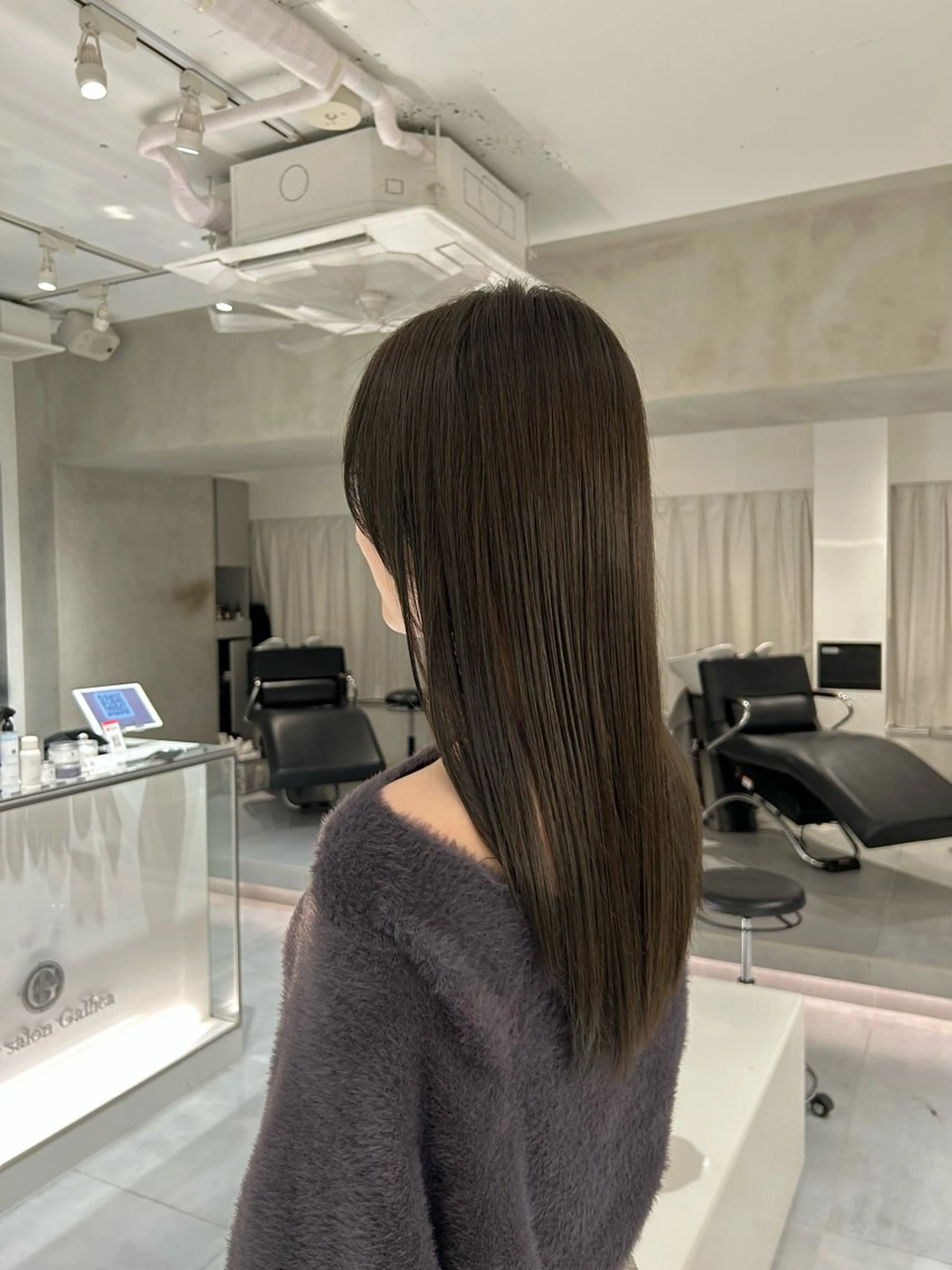 ロング カラー カット ヘアカラー 🧚つやさらhair 🧚manakaのヘアスタイル