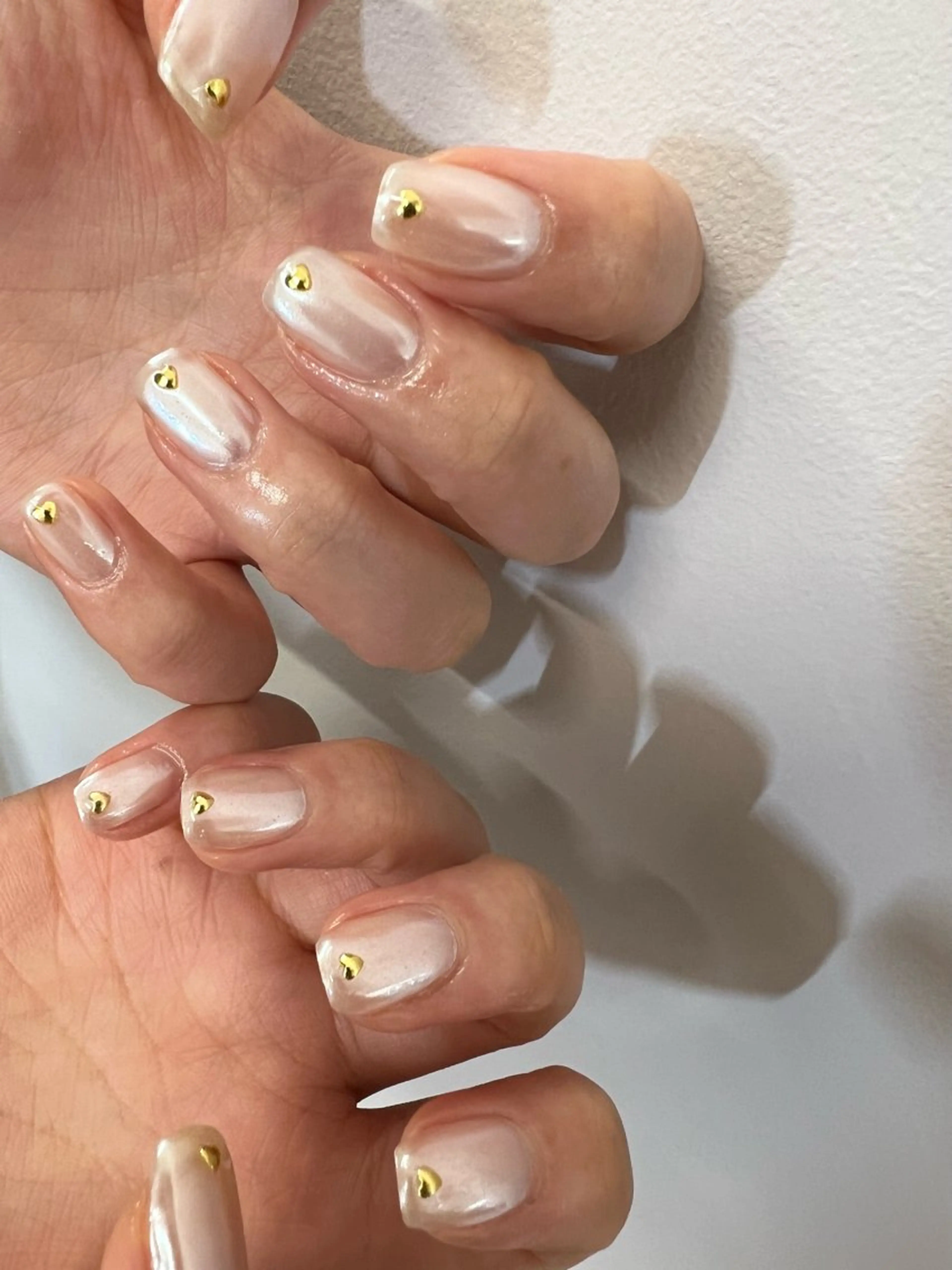 ネイル オーロラネイル フラッシュネイル ジェルネイル 韓国ネイル メンズネイル ハンドネイル ハンドケア Bana_ Nailのネイルデザイン