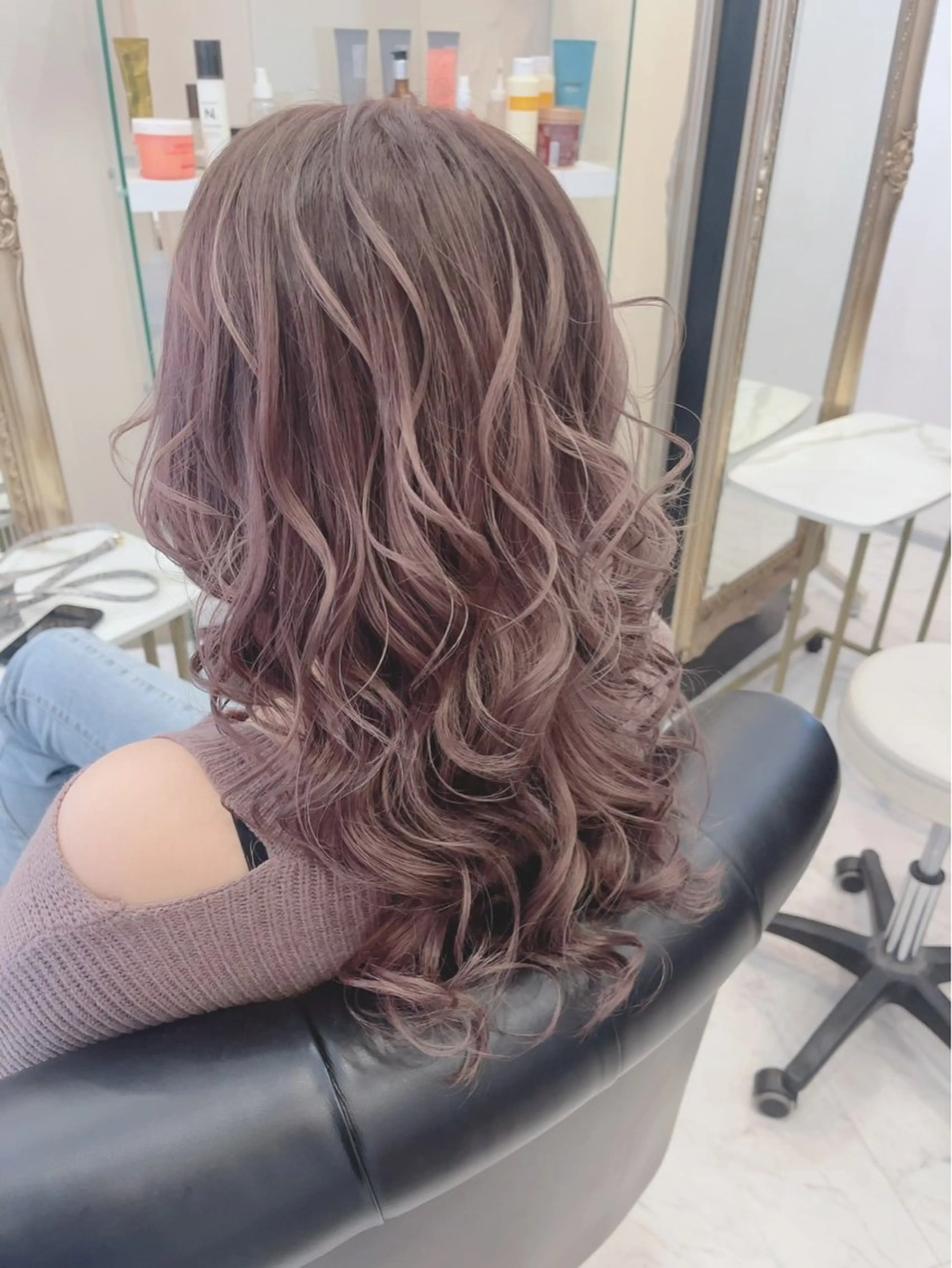 ロング カット ヘアカラー トリートメント 🍀Moda by Grande🍀のヘアスタイル