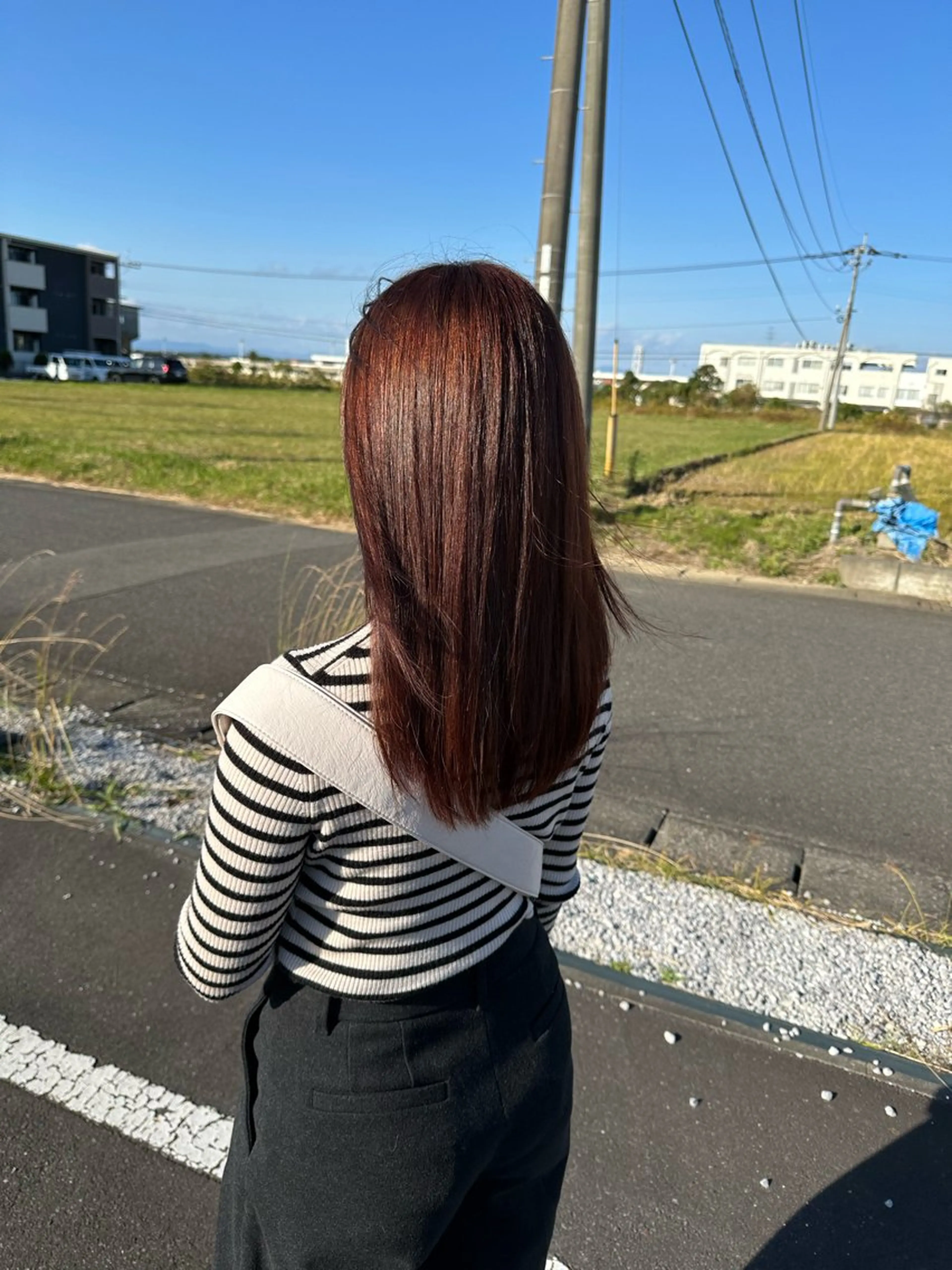 カラー ヘアカラー 西方 歩乃佳のヘアスタイル
