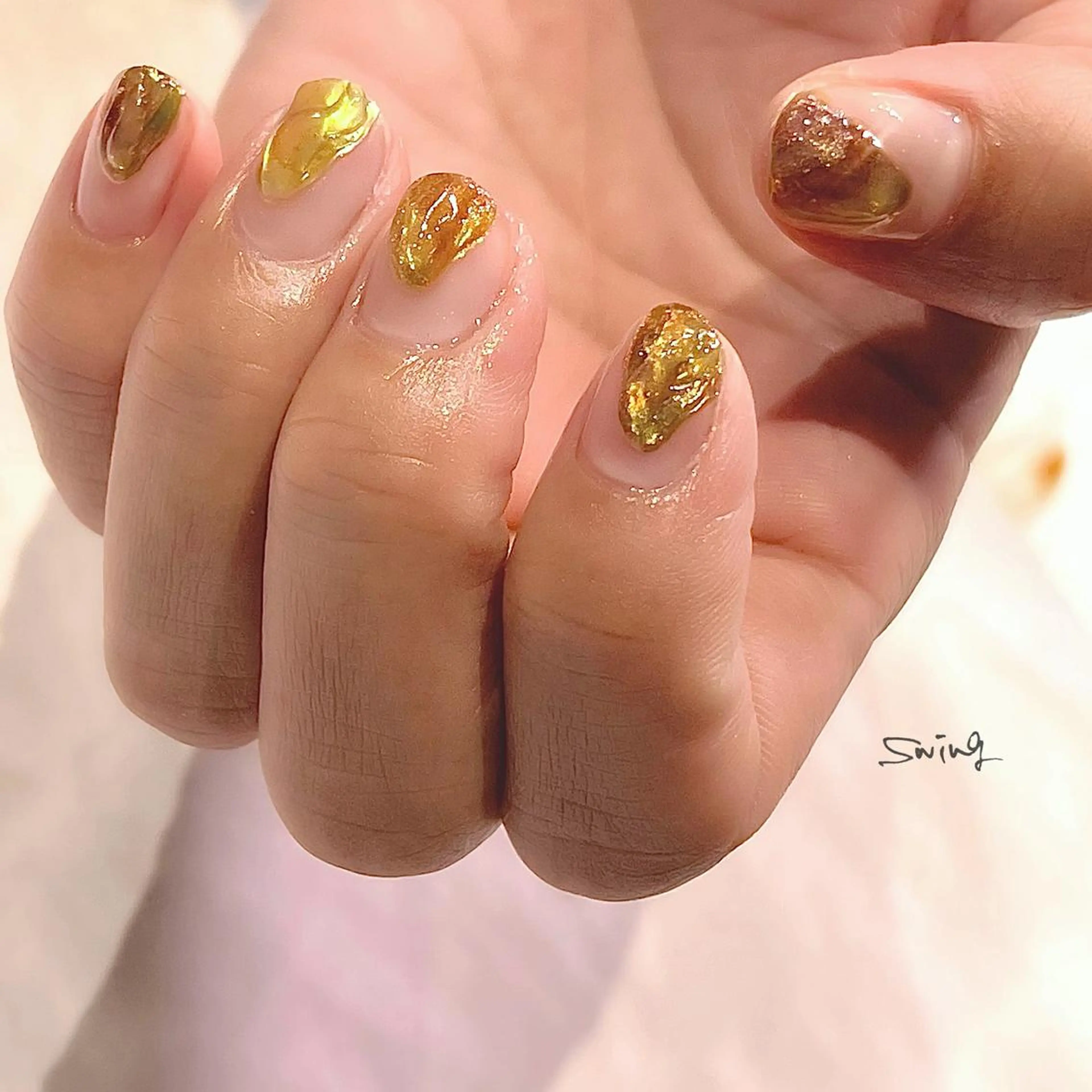 ネイル ぷっくりネイル SWING Nail Salon所属・Yoshida Takakoのネイルデザイン