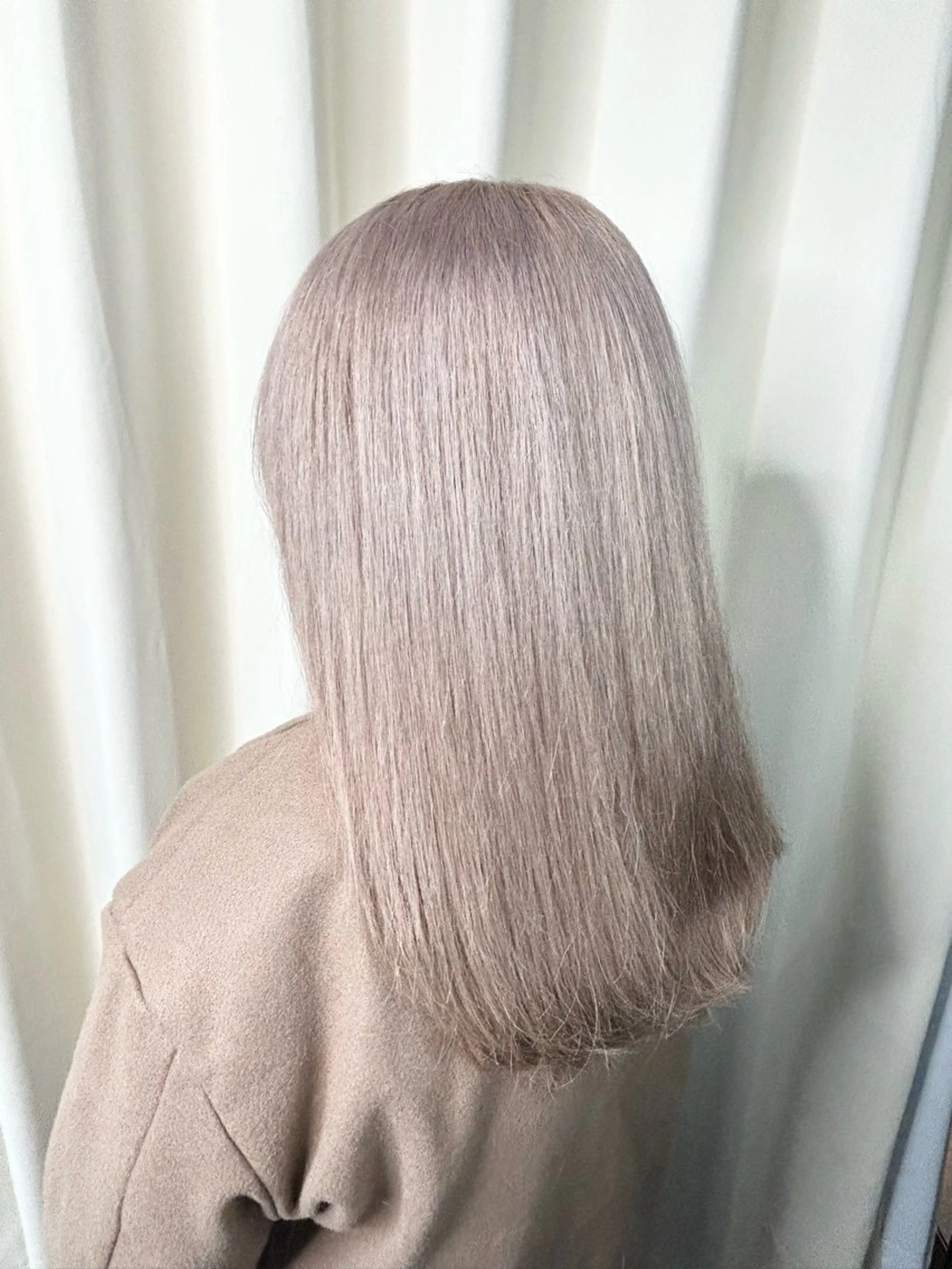セミロング カラー ヘアカラー 齋藤旭冶 /PEQSSのヘアスタイル