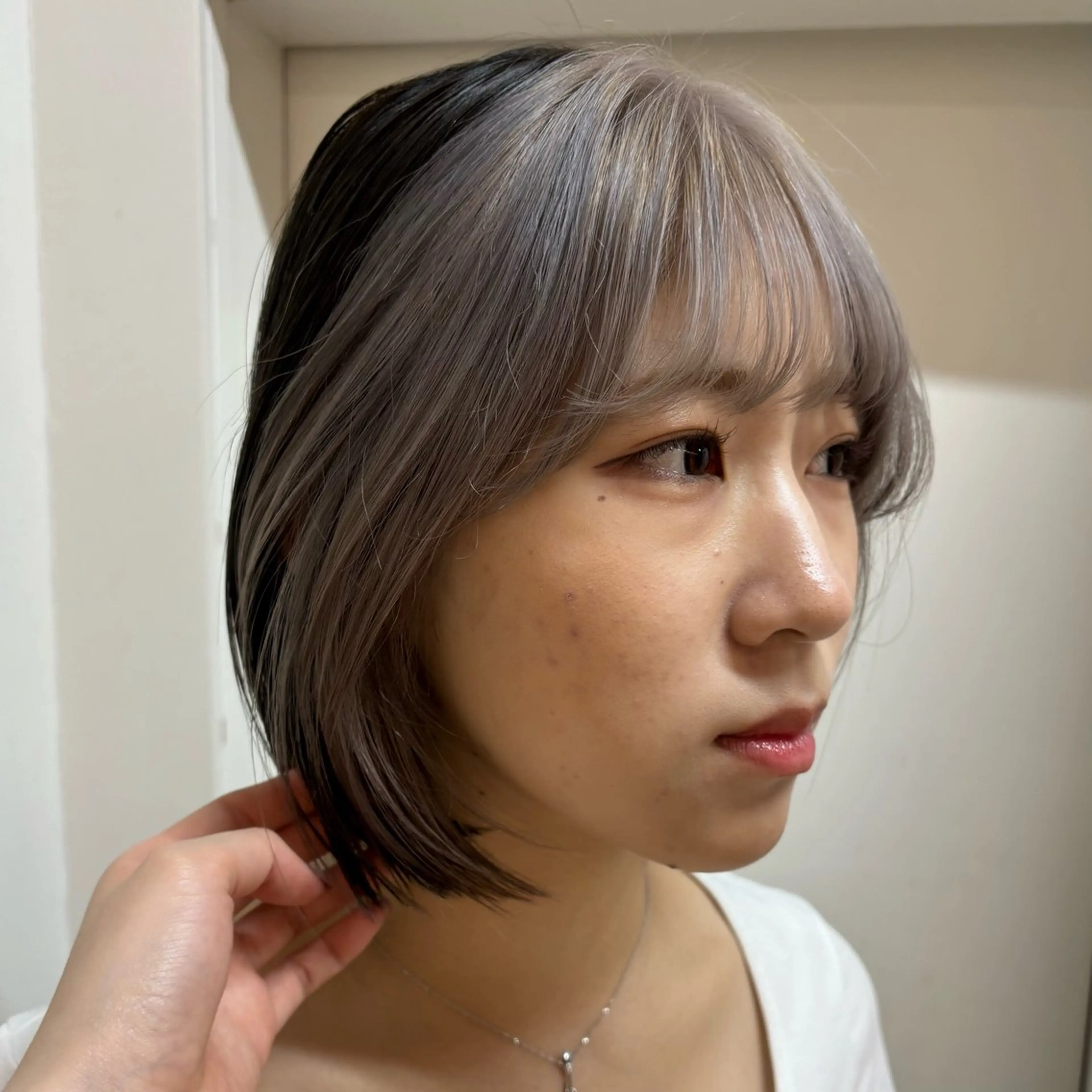 ミディアム ヘアカラー トリートメント nyu +ＺSALON【ニュープラスゼットサロン】所属・木村 夢のヘアスタイル
