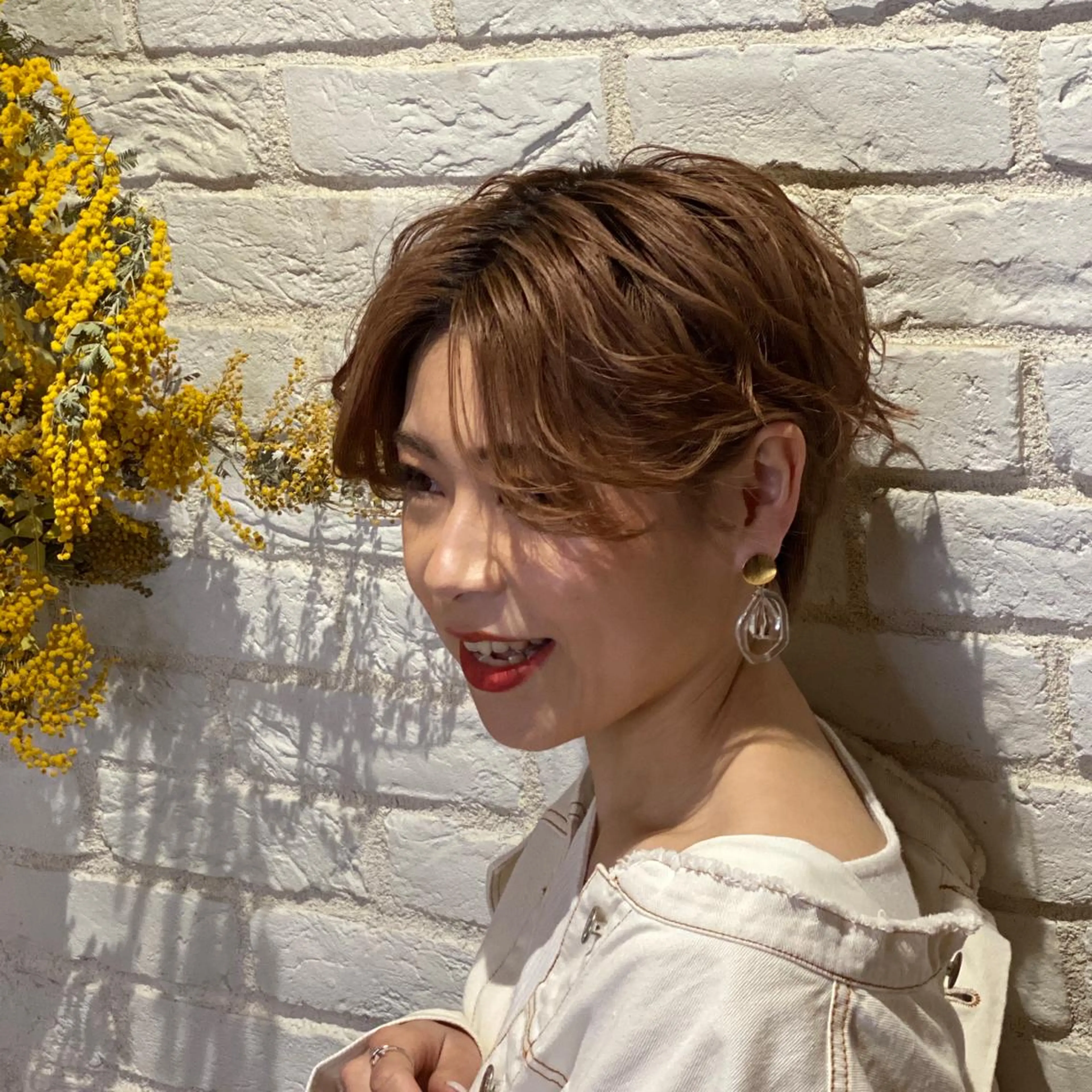 ショート カラー カット ヘアカラー トリートメント TRUCK トラックのヘアスタイル