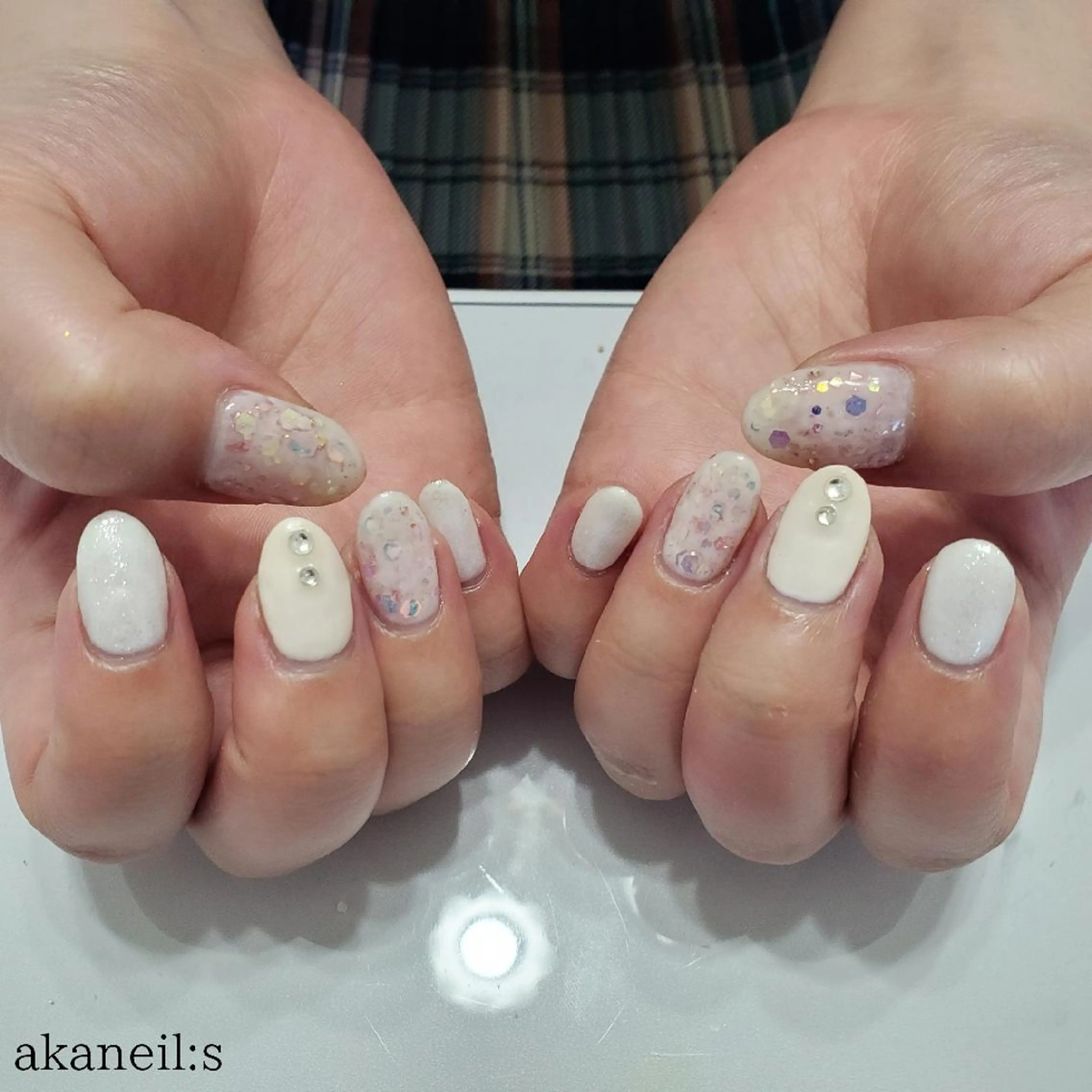 ネイル 冬ネイル 【akaneils】 アカネのネイルデザイン