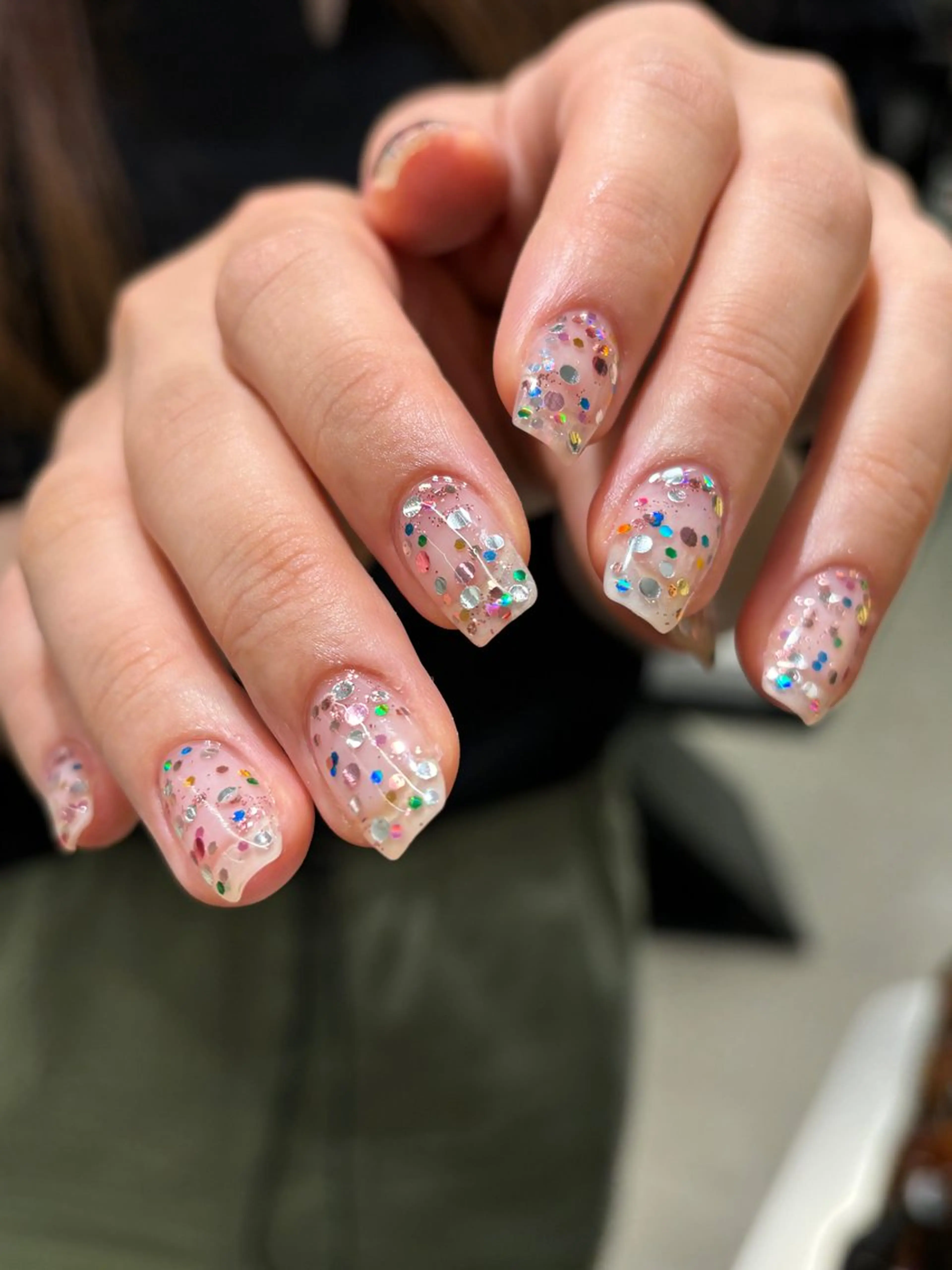ネイル クリアネイル ハンドネイル sister  mohawk所属・chika ／ nailのネイルデザイン