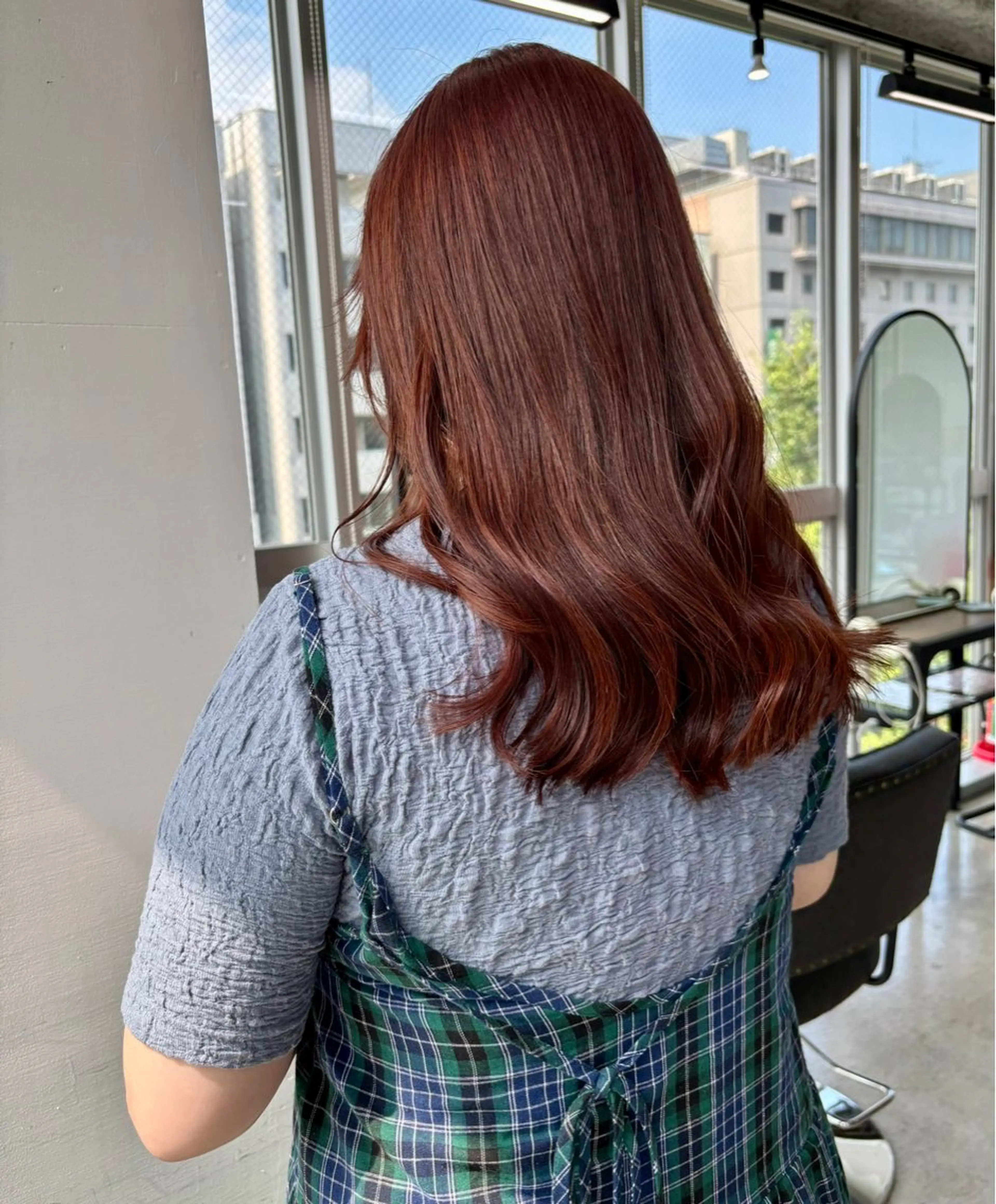 ロング カット ヘアカラー トリートメント 伊藤 優花のヘアスタイル