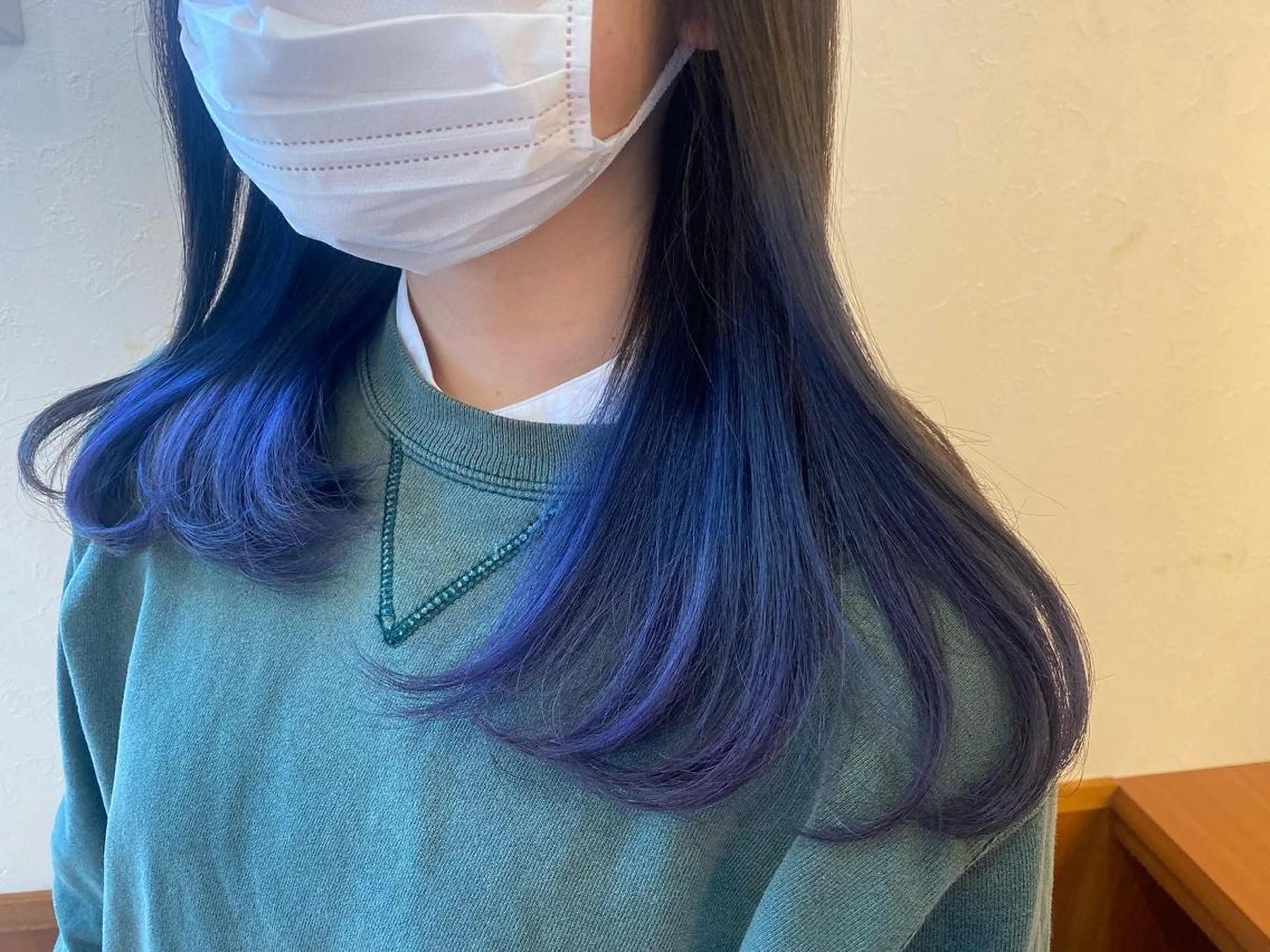 ミディアム カラー カット ヘアカラー トリートメント ✴︎ヒラガカナ✴︎ ECLAT HAIRのヘアスタイル