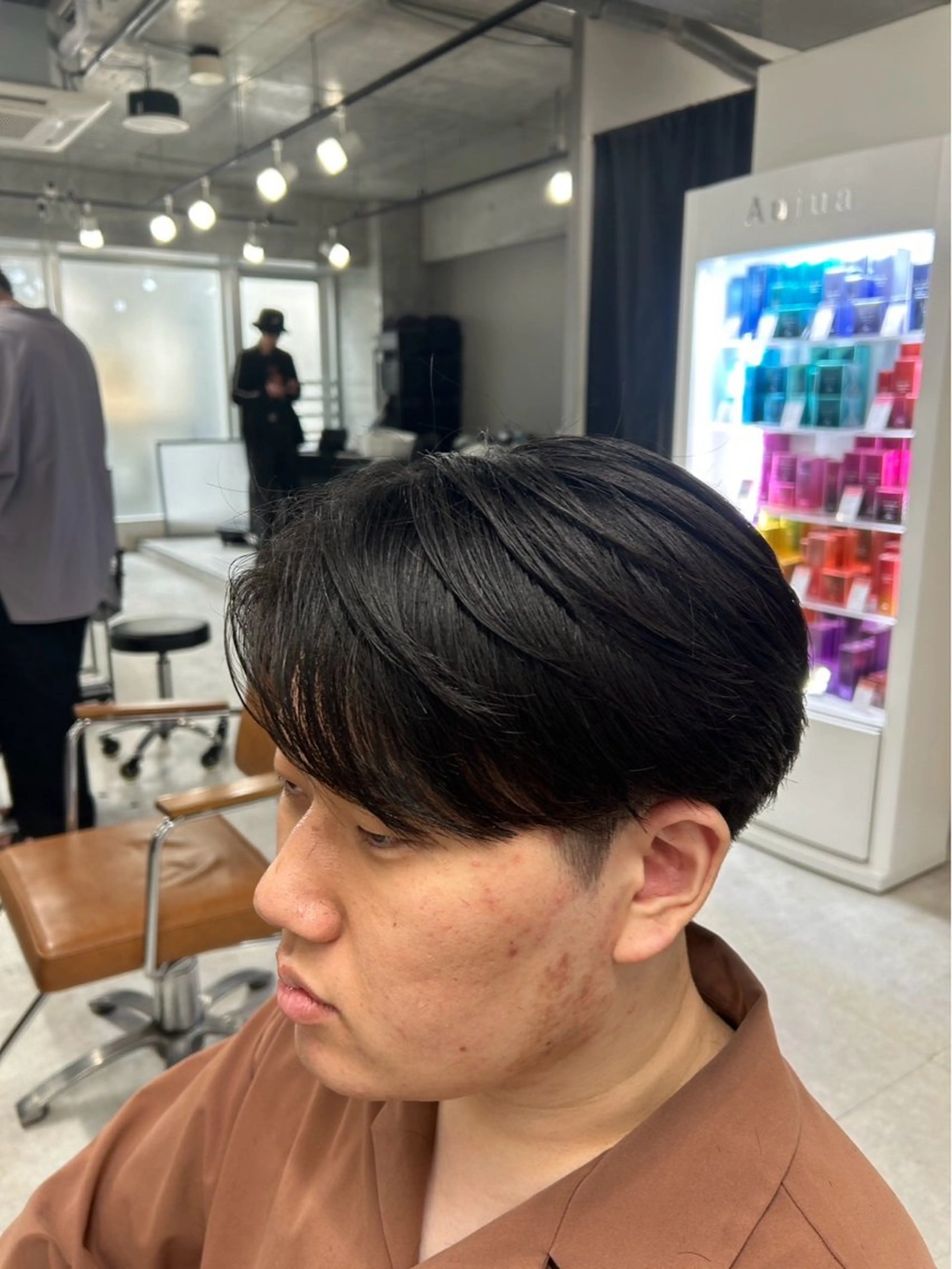 メンズ カット 縮毛矯正 韓国パーマ特化 🇰🇷yutoのヘアスタイル