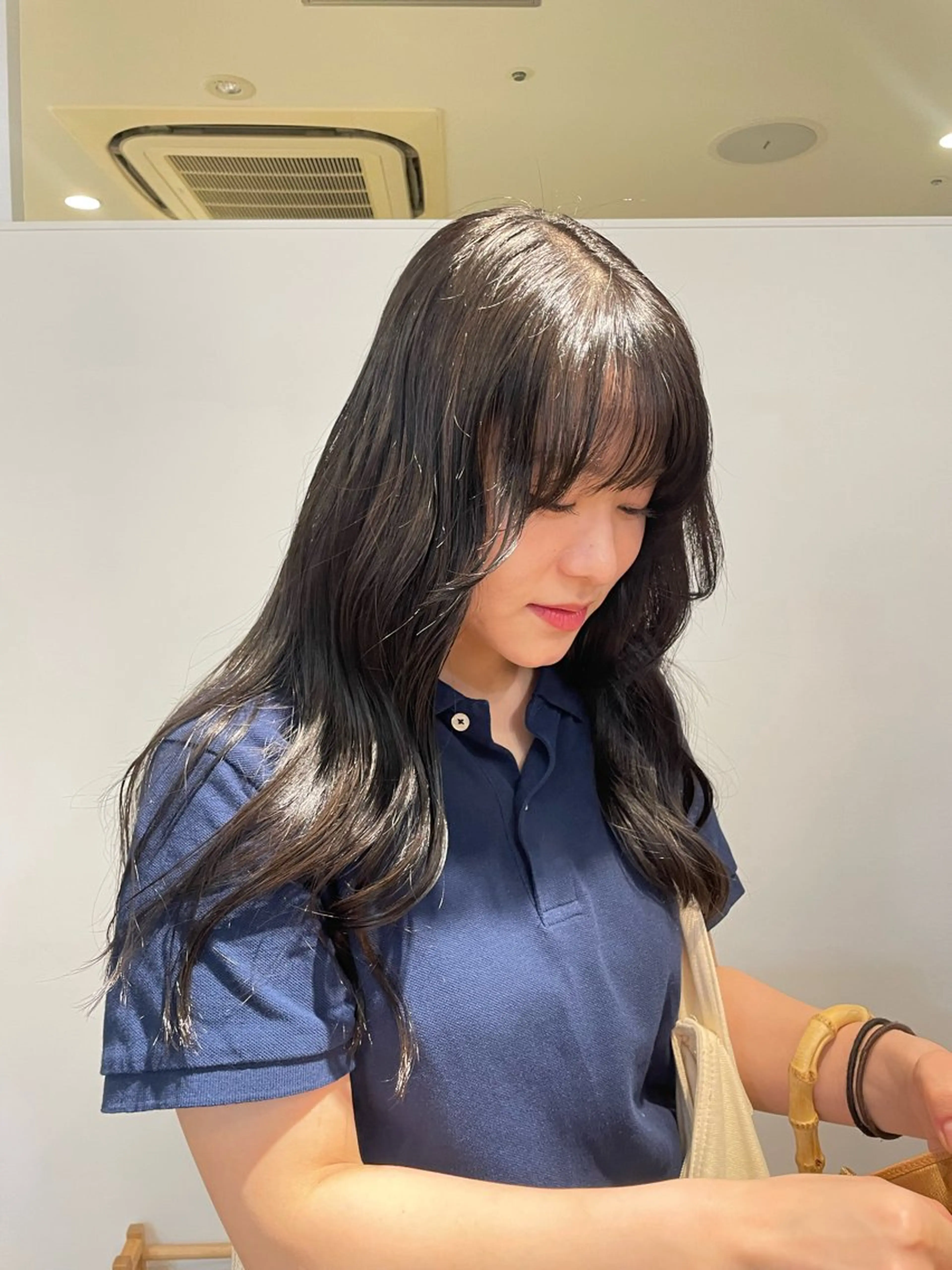 ロング カラー サクライ オトカのヘアスタイル