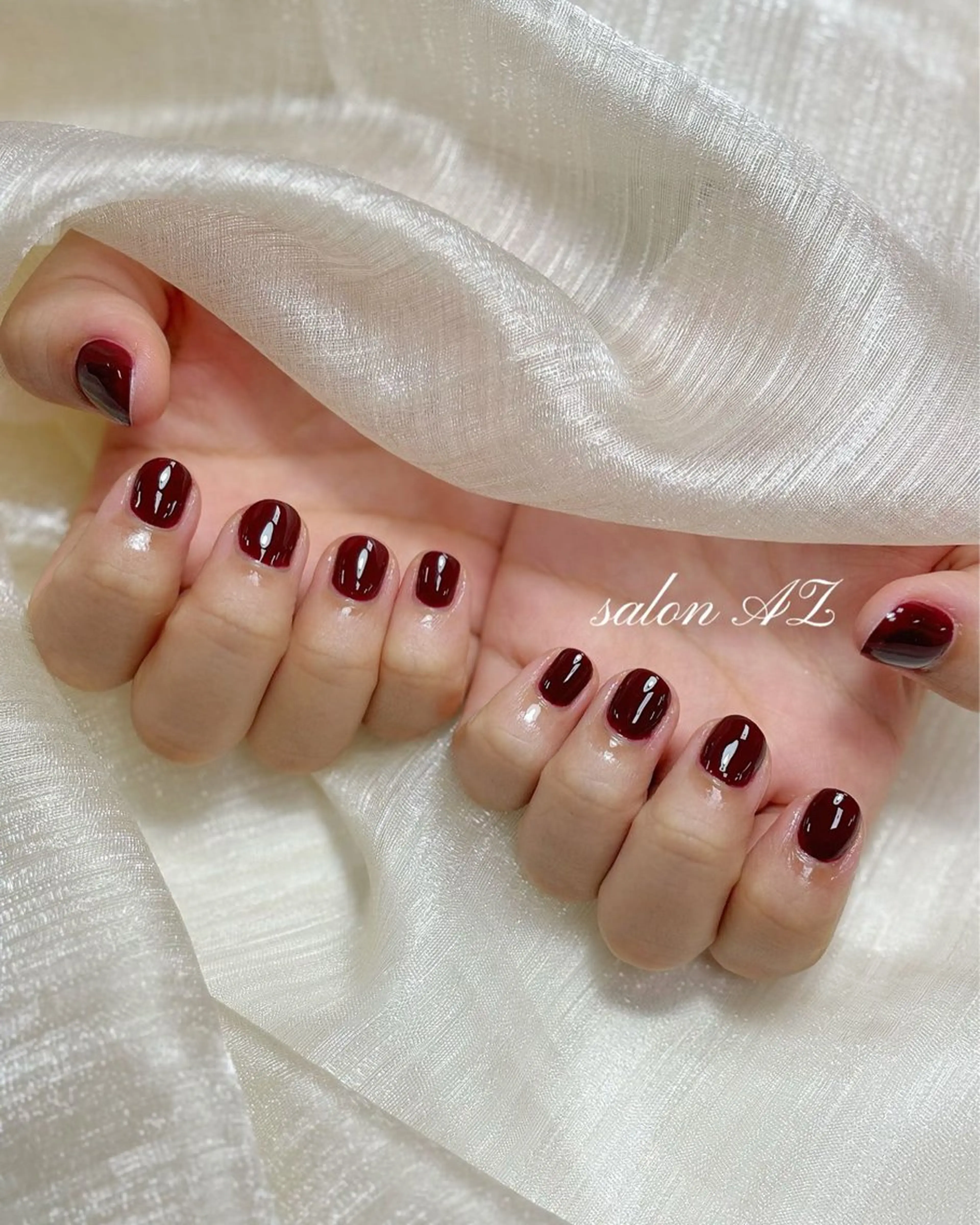 ネイル ワンカラーネイル salon AZのネイルデザイン