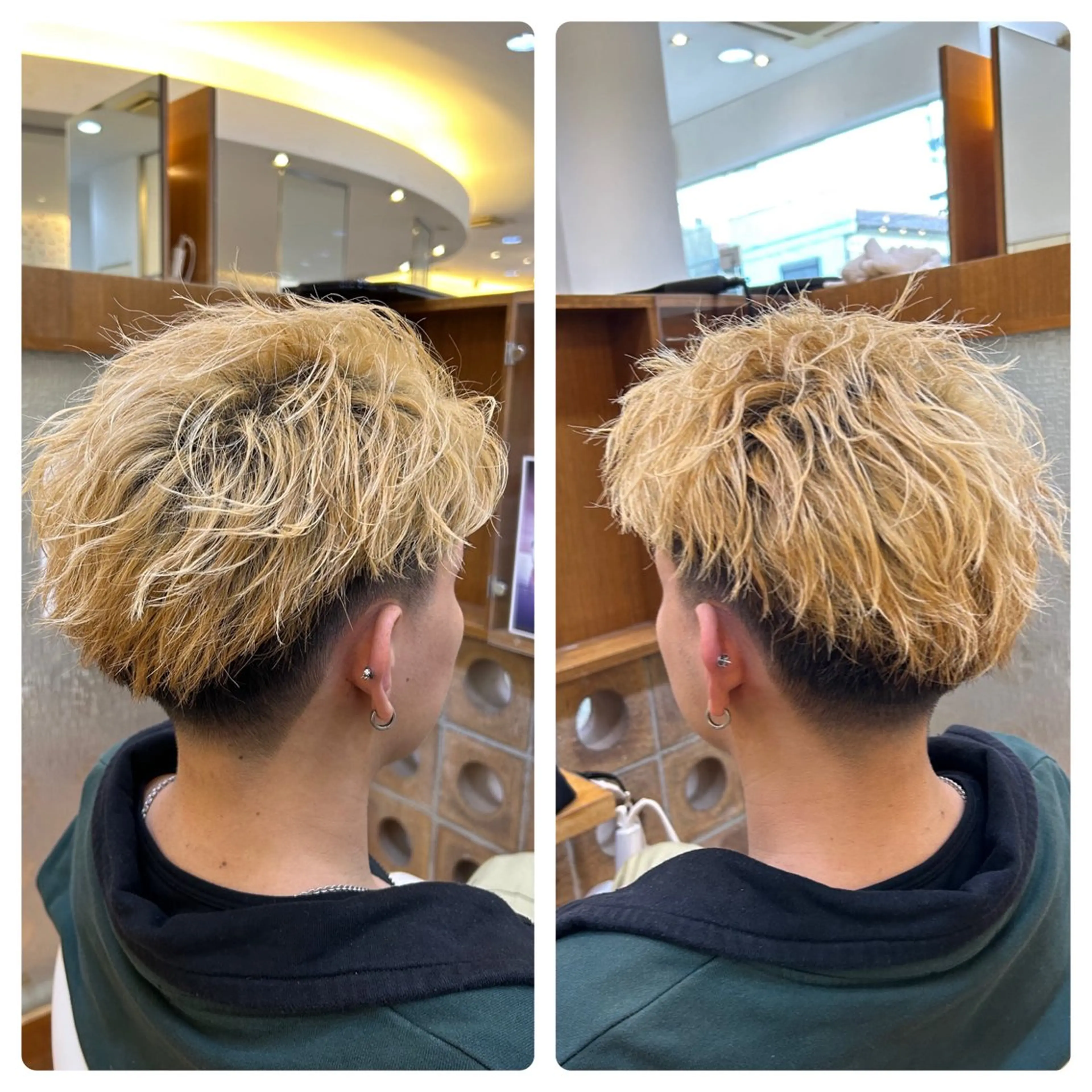 パーマ メンズ カット パーマ メンズスタイル 完全再現/仁翔のヘアスタイル