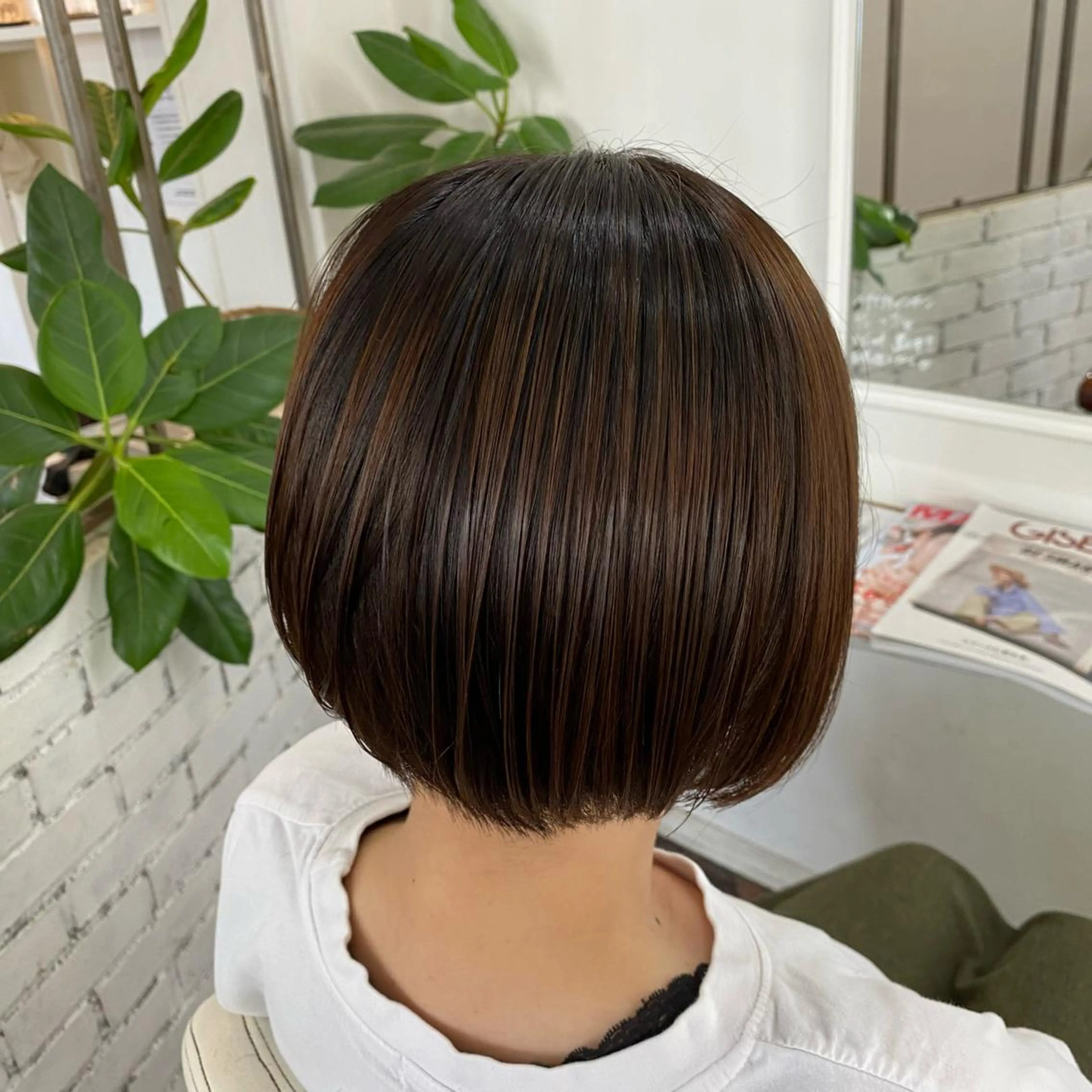 ショート カラー Kazaoka Saraのヘアスタイル