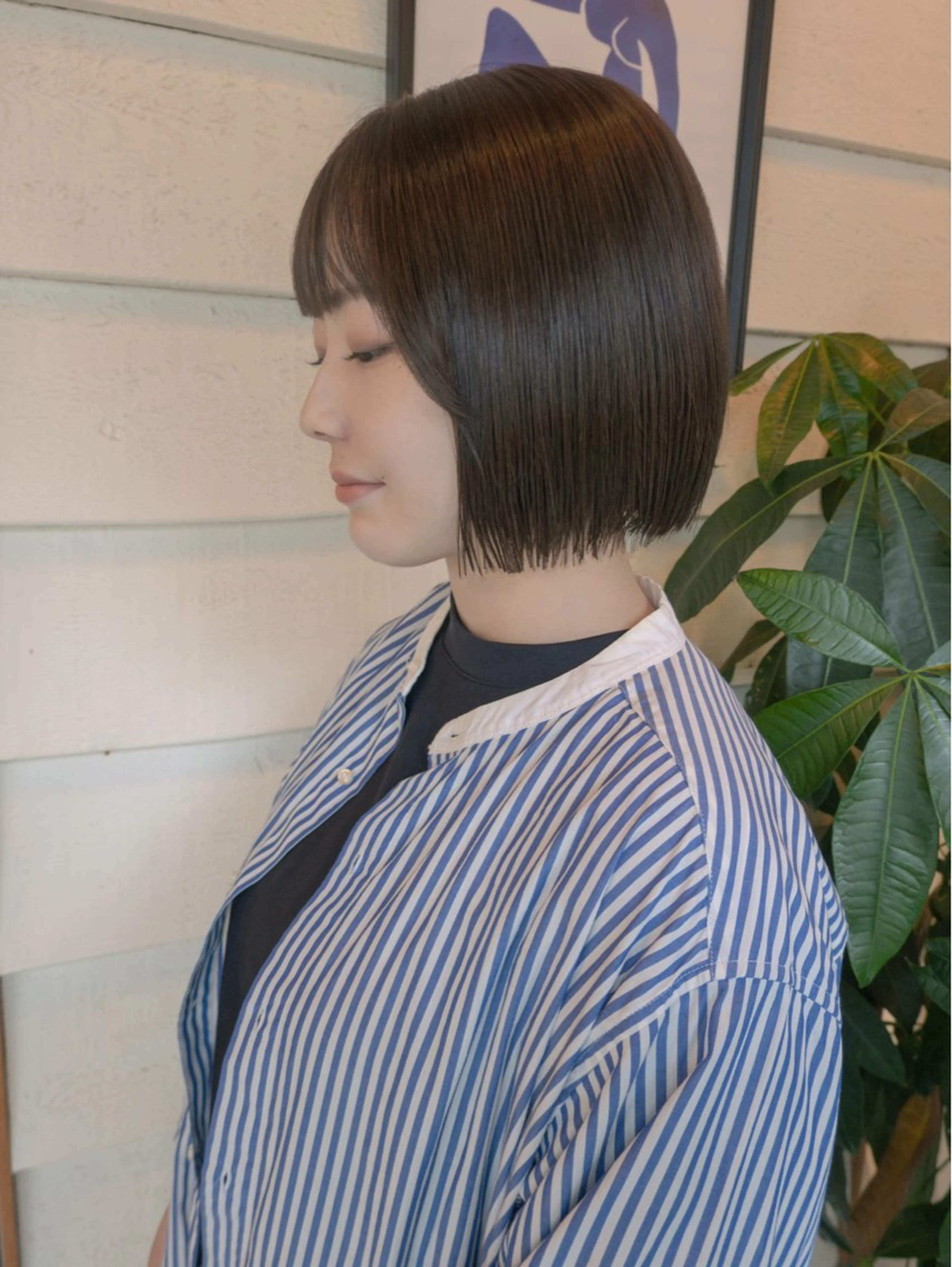 ショート カット 【ボブ】縮毛矯正/ 船橋駅5分/鈴木杏美のヘアスタイル
