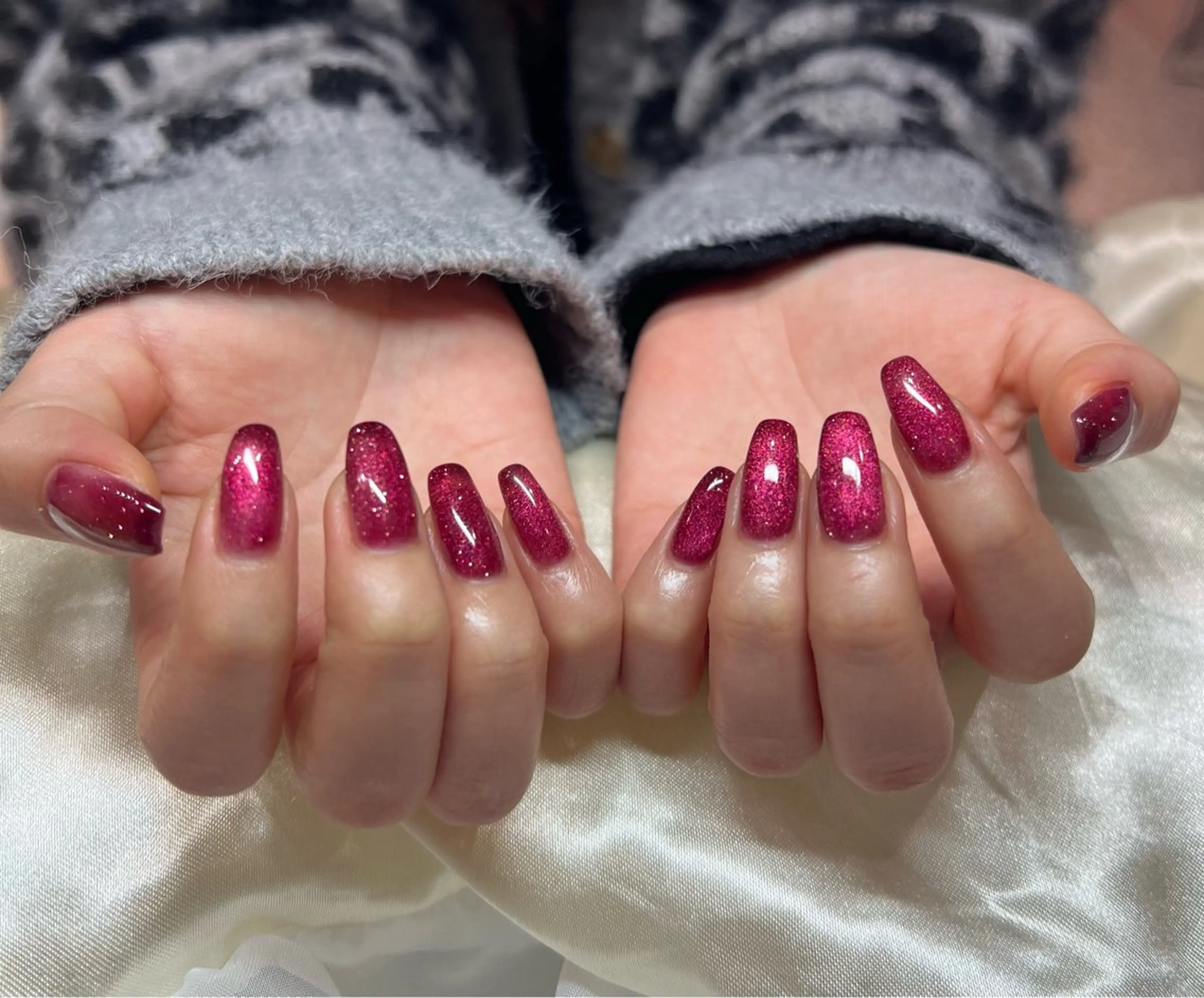 ネイル フラッシュネイル フラッシュマグ マグネットネイル Roy心斎橋 石川のネイルデザイン