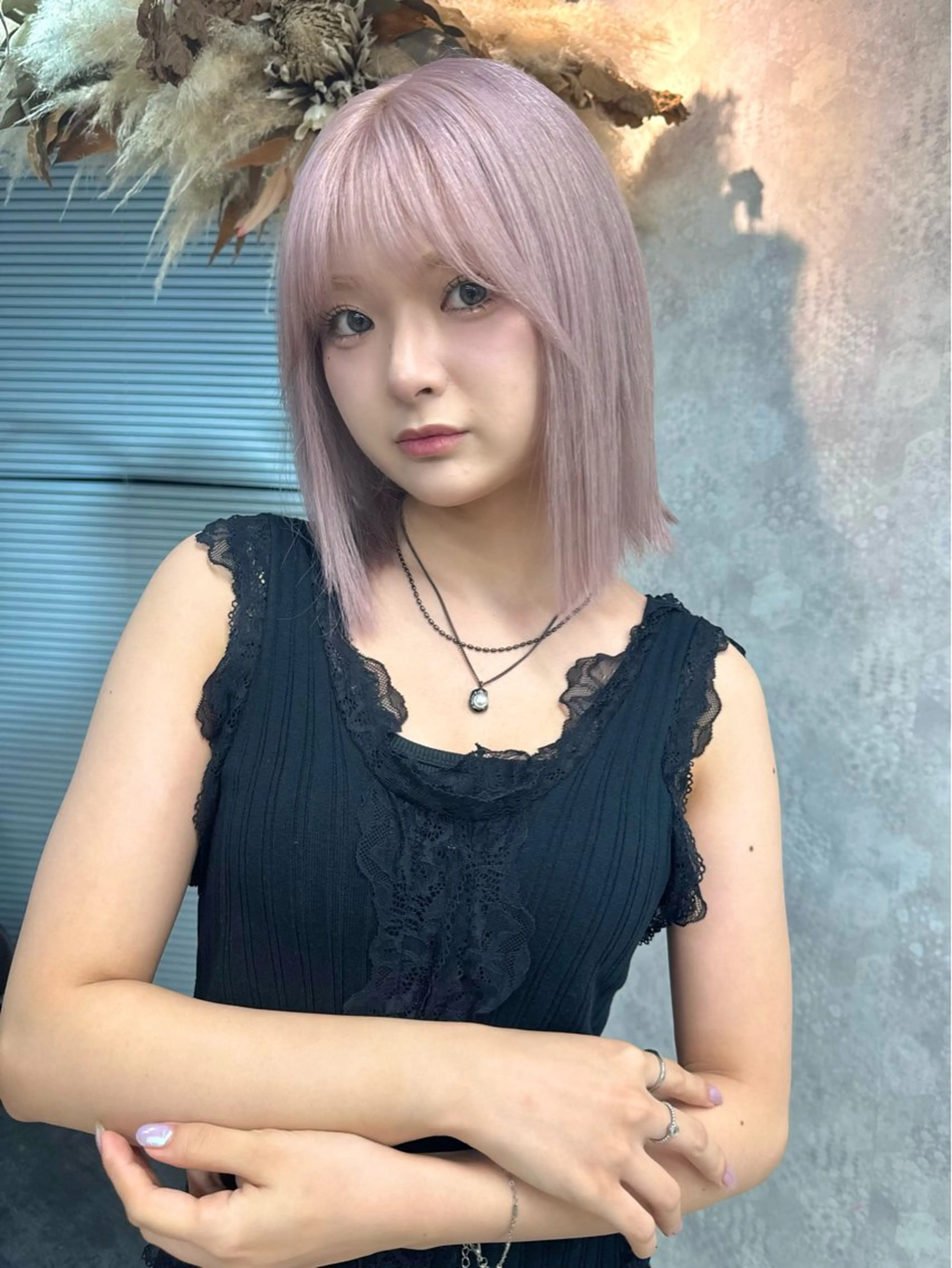 セミロング カラー ヘアアレンジ 💍絶対に可愛く💍 履歴修正SAKI🐰のヘアスタイル