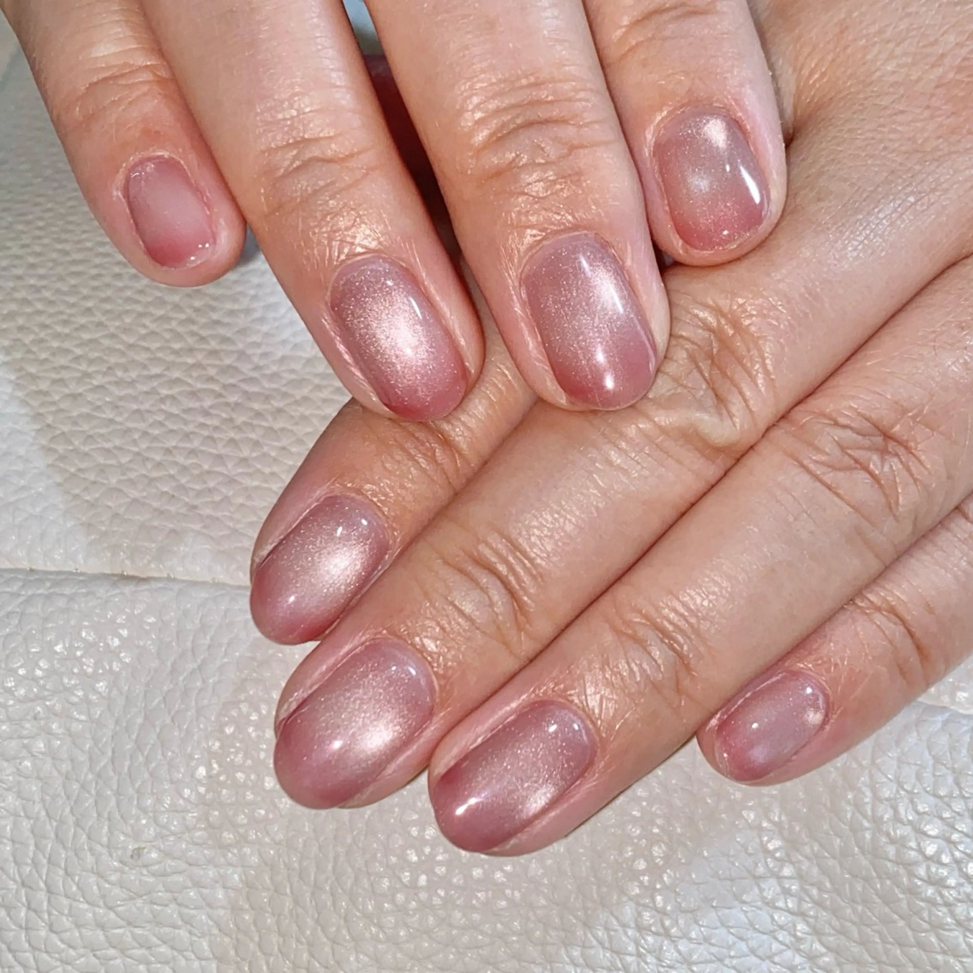 ネイル グラデーション マグネットネイル オフィスネイル シンプルネイル ハンドネイル Loca所属・nailsalon Locaのネイルデザイン